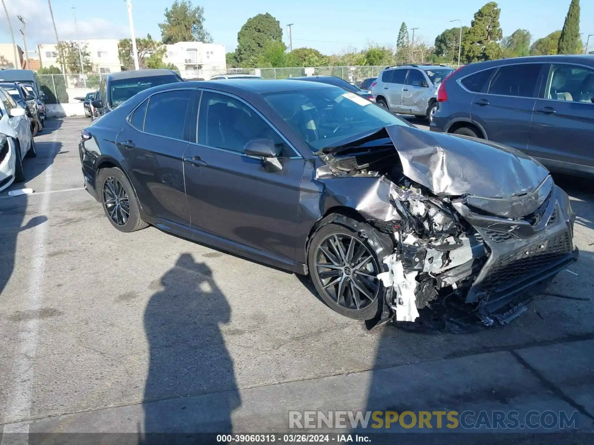 1 Photograph of a damaged car 4T1G31AK1NU588210 TOYOTA CAMRY 2022