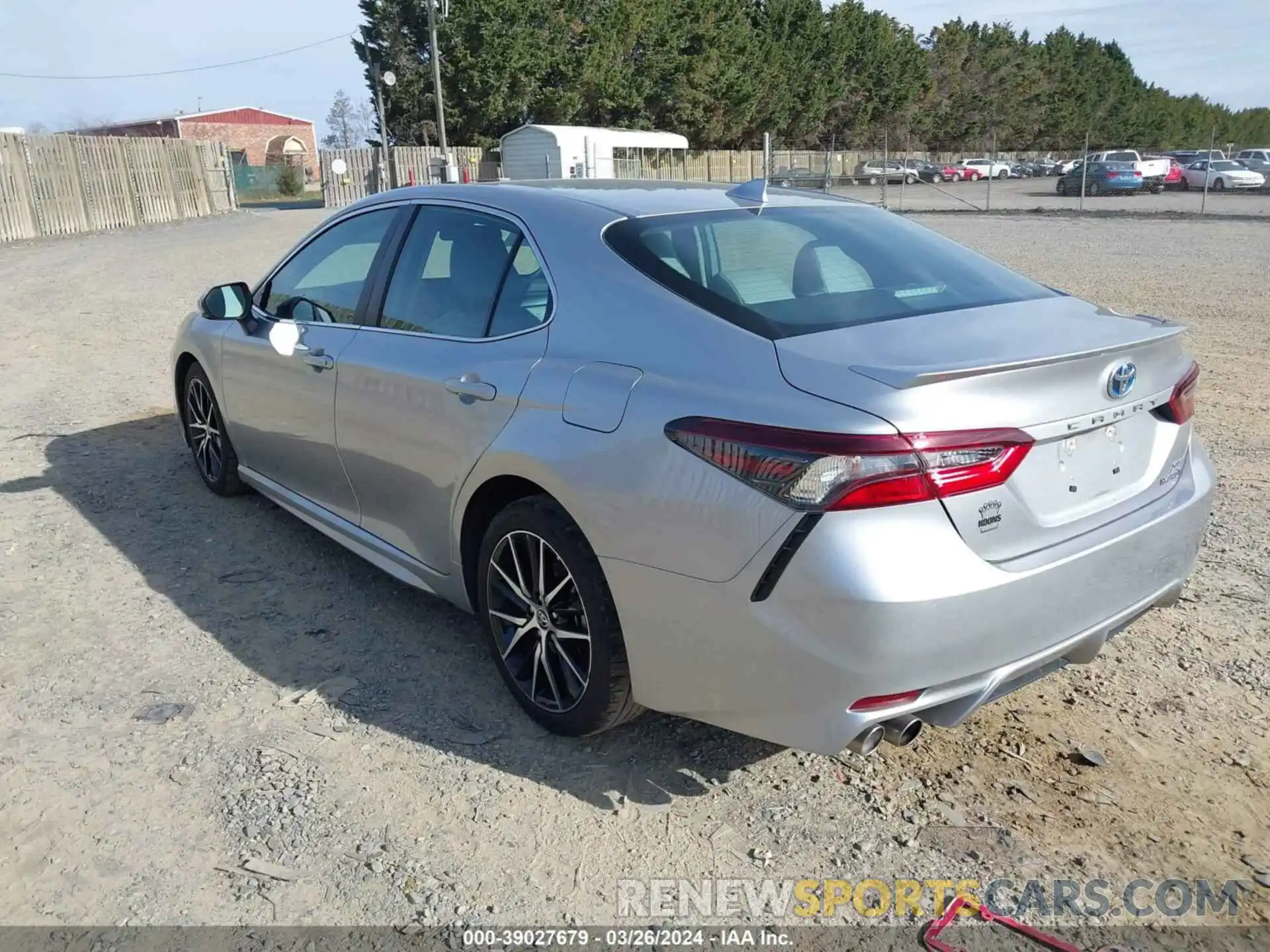 3 Photograph of a damaged car 4T1G31AK1NU593746 TOYOTA CAMRY 2022