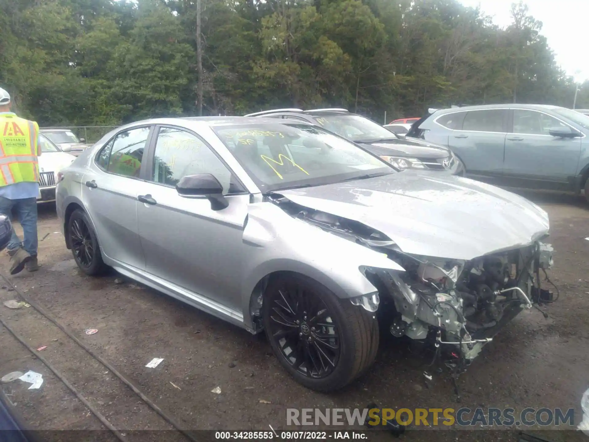 1 Photograph of a damaged car 4T1G31AK2NU044542 TOYOTA CAMRY 2022