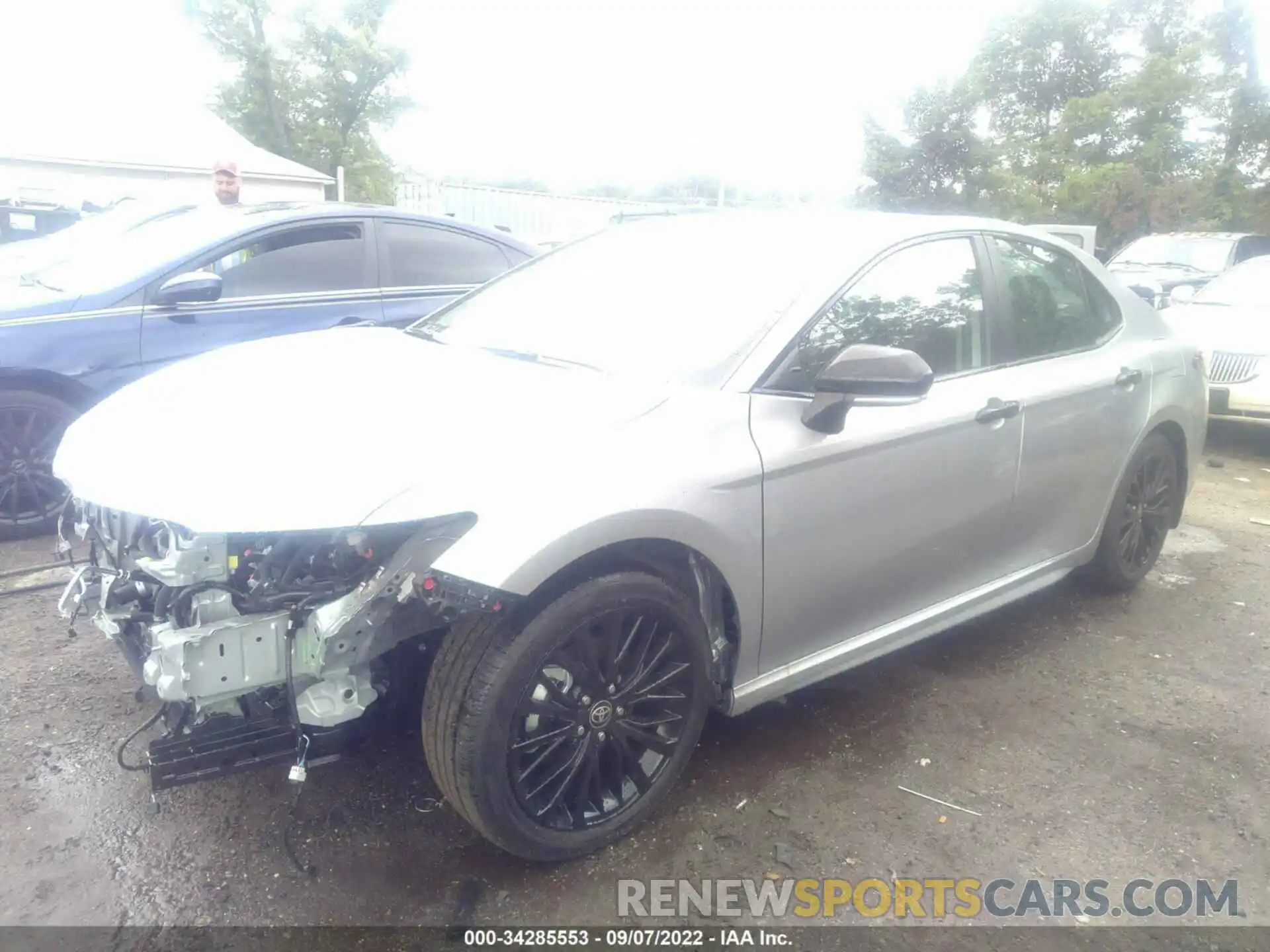 2 Photograph of a damaged car 4T1G31AK2NU044542 TOYOTA CAMRY 2022