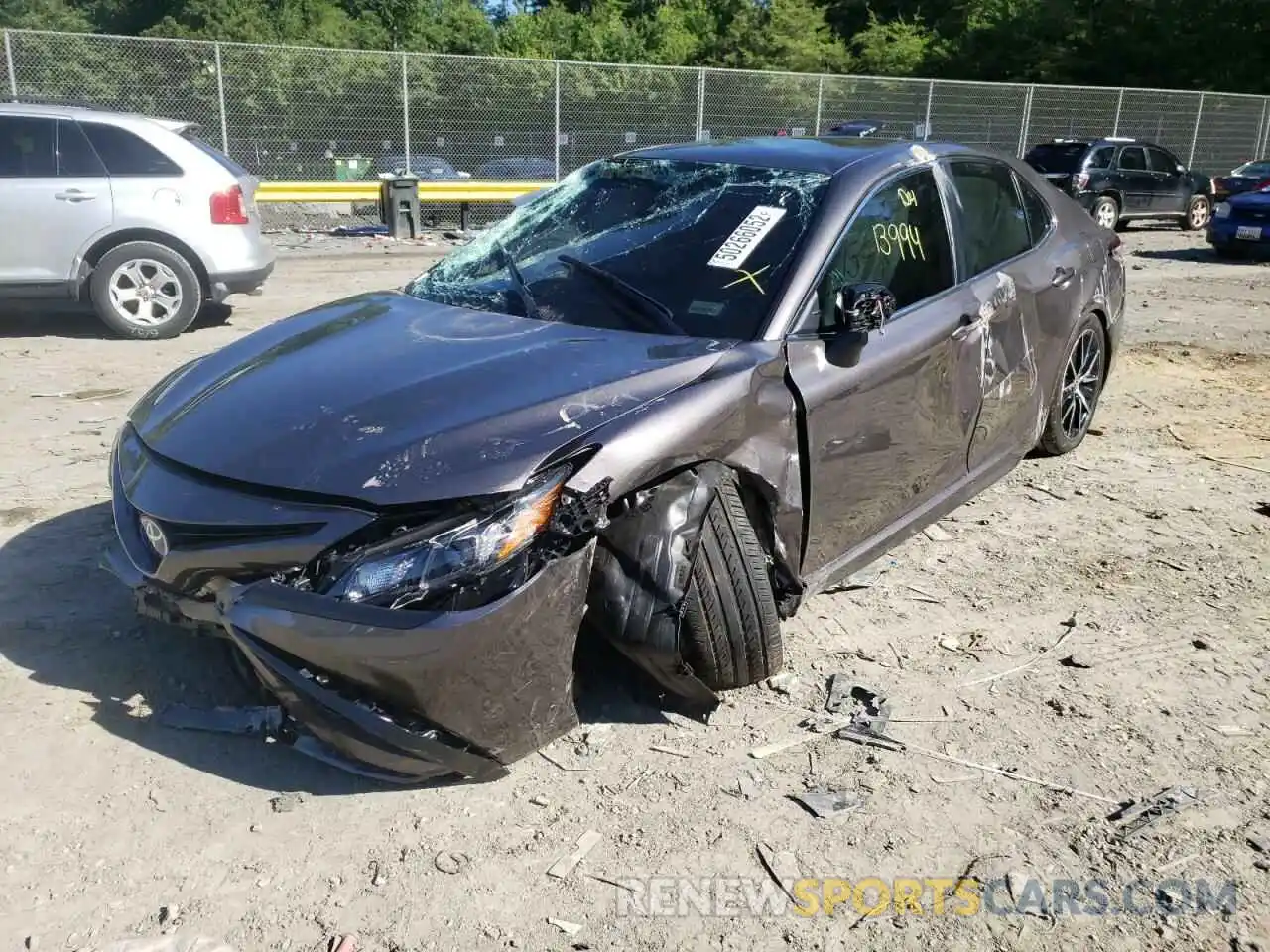 2 Photograph of a damaged car 4T1G31AK2NU571870 TOYOTA CAMRY 2022