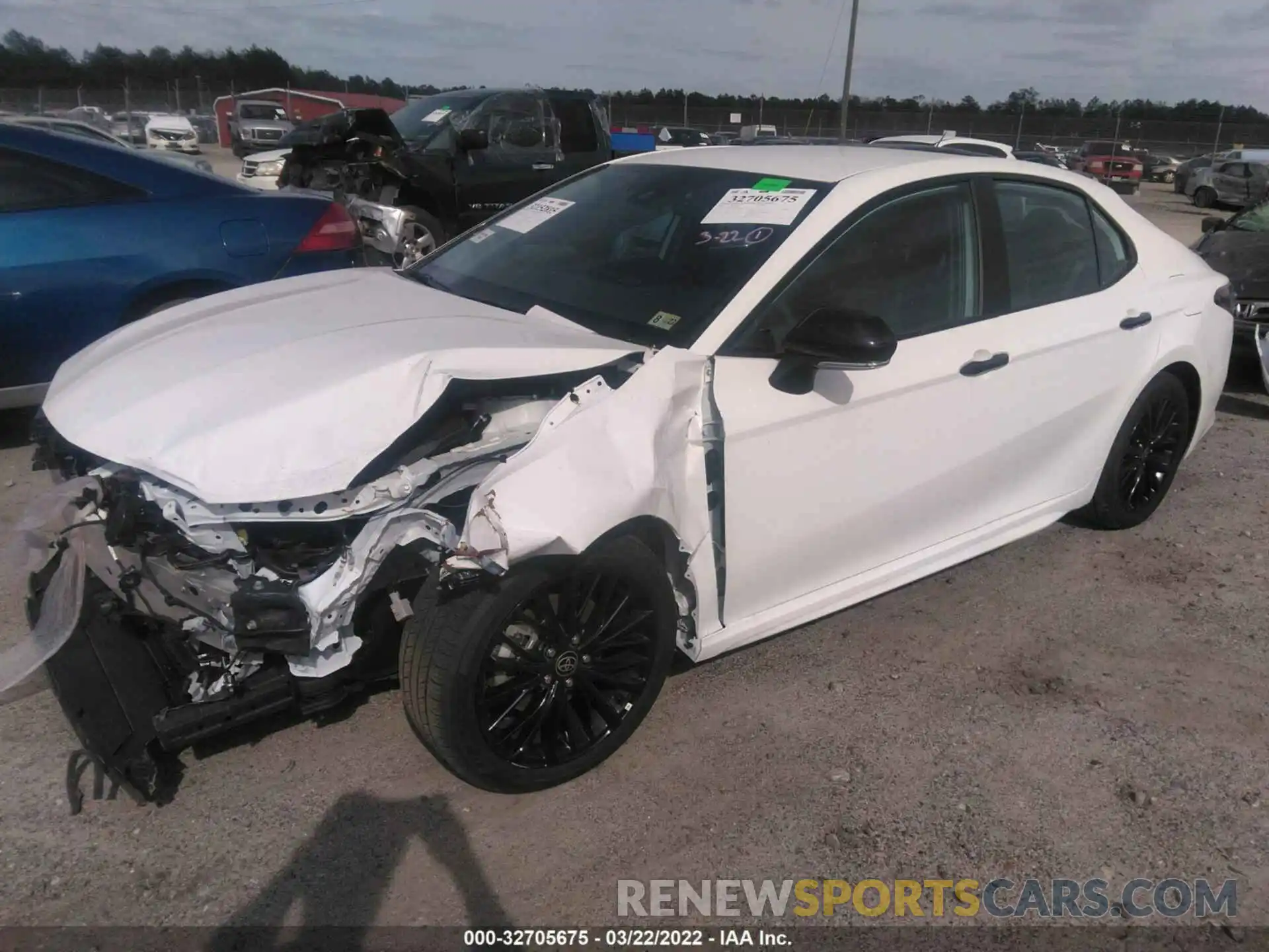 2 Photograph of a damaged car 4T1G31AK3NU032951 TOYOTA CAMRY 2022