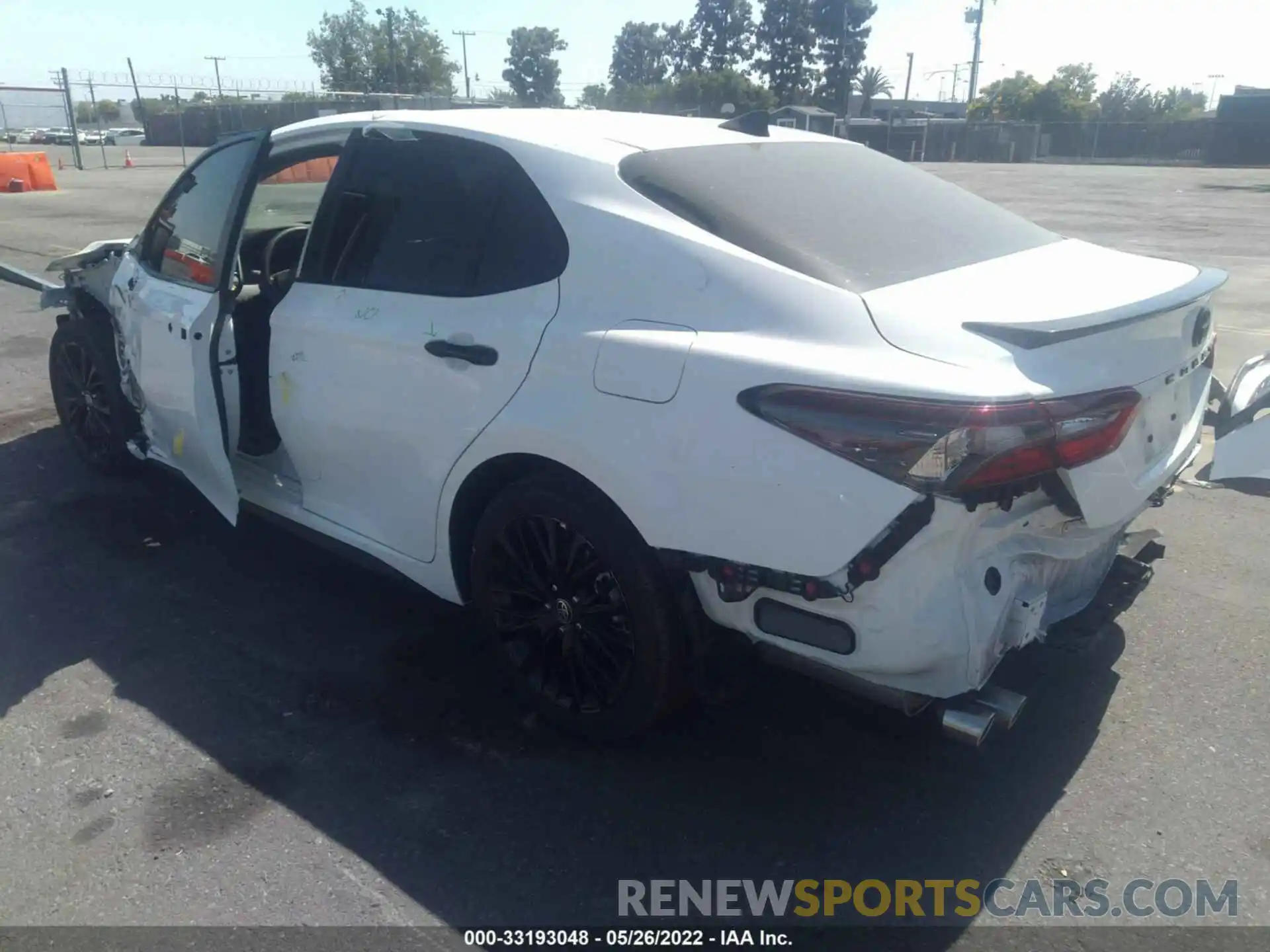 3 Photograph of a damaged car 4T1G31AK3NU033436 TOYOTA CAMRY 2022