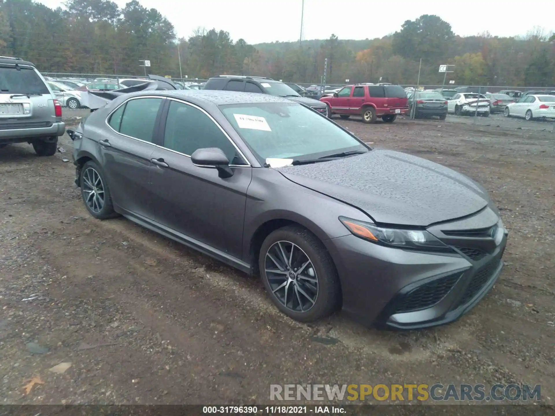 1 Photograph of a damaged car 4T1G31AK3NU571246 TOYOTA CAMRY 2022