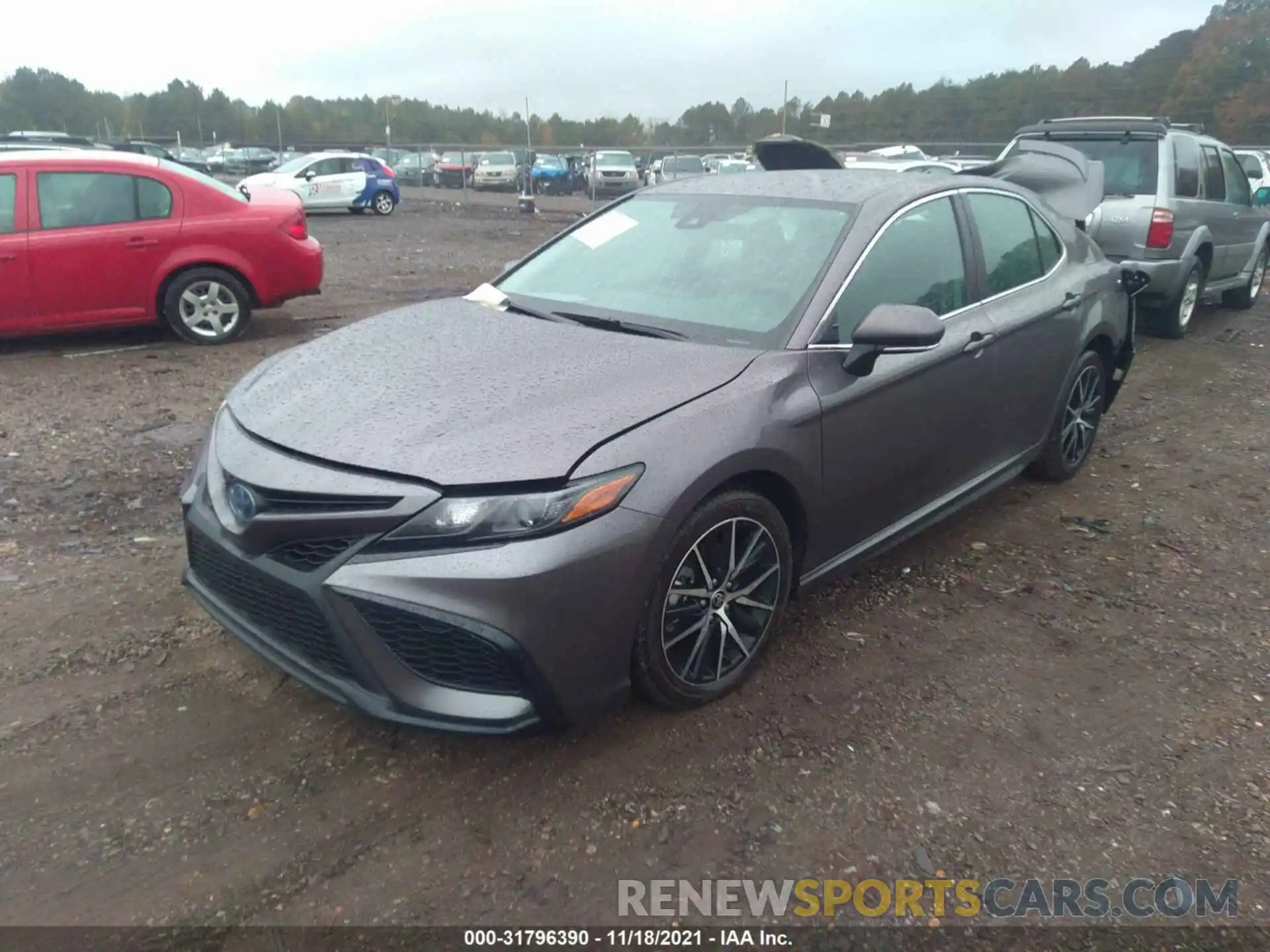 2 Photograph of a damaged car 4T1G31AK3NU571246 TOYOTA CAMRY 2022