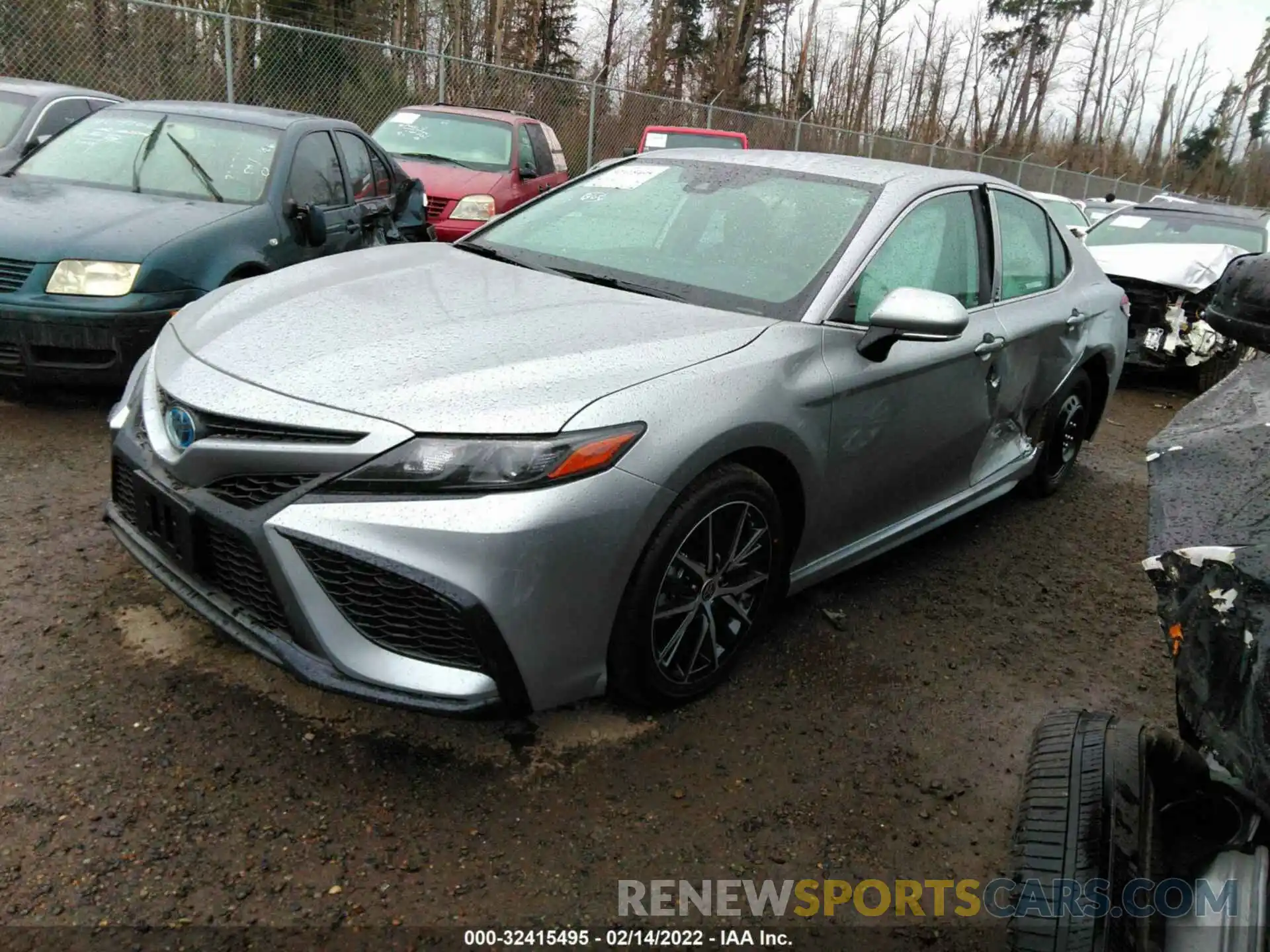 2 Photograph of a damaged car 4T1G31AK3NU581825 TOYOTA CAMRY 2022