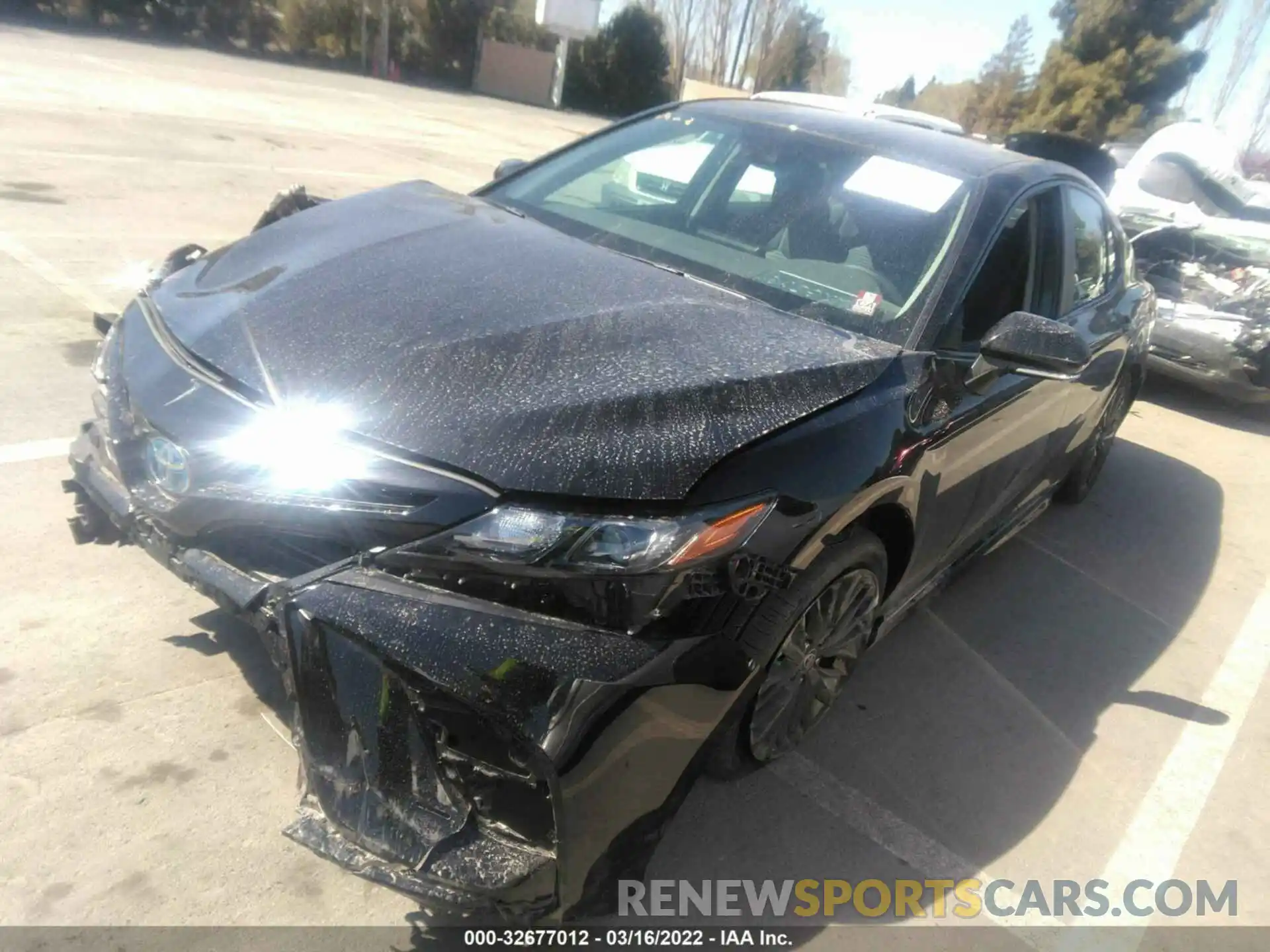 2 Photograph of a damaged car 4T1G31AK4NU032876 TOYOTA CAMRY 2022