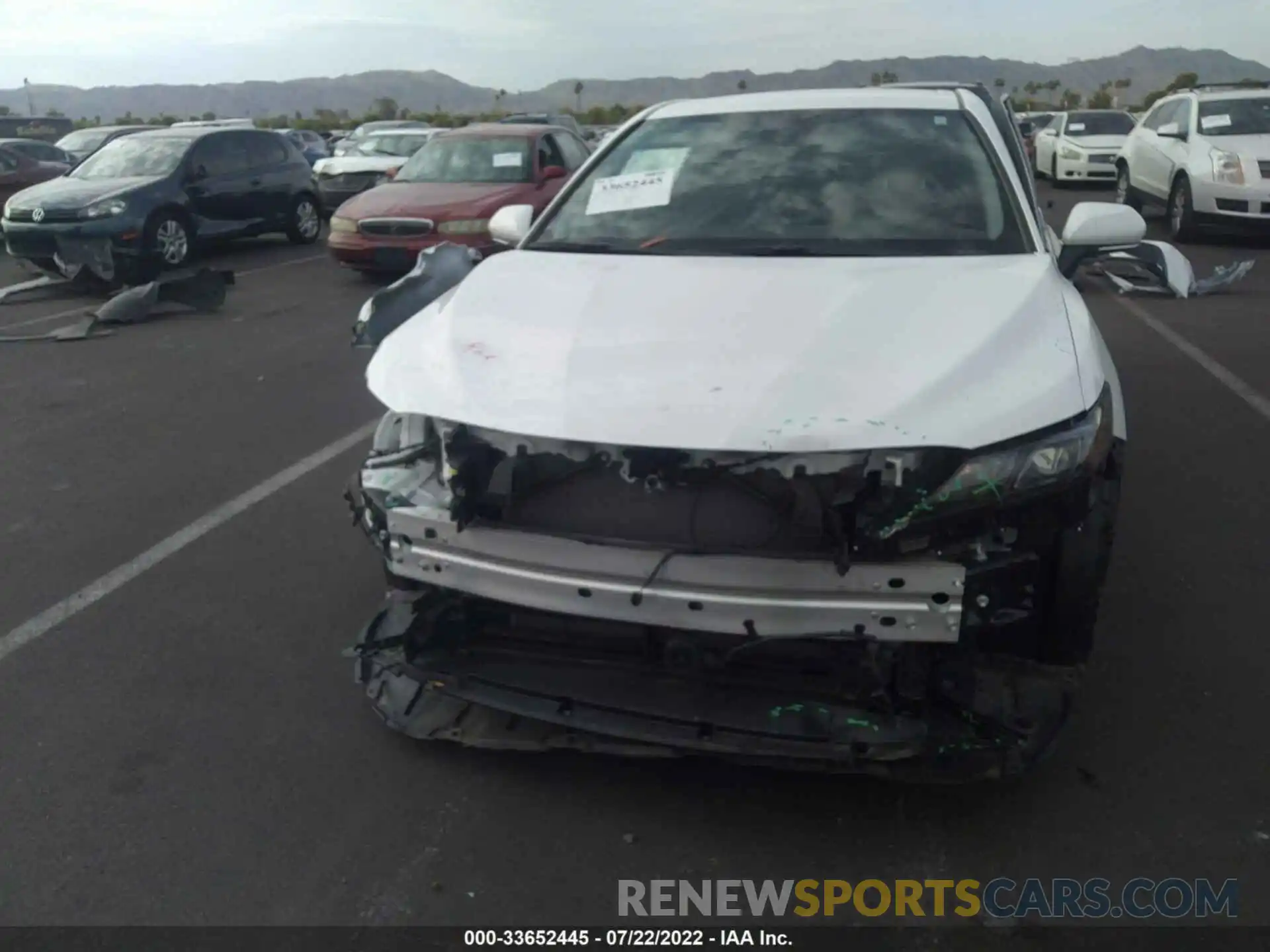 6 Photograph of a damaged car 4T1G31AK6NU571435 TOYOTA CAMRY 2022