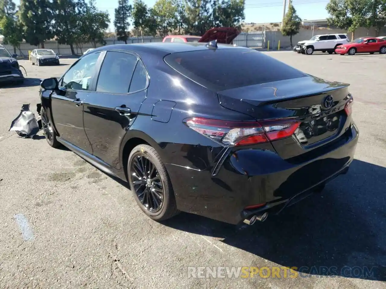 3 Photograph of a damaged car 4T1G31AK8NU033125 TOYOTA CAMRY 2022