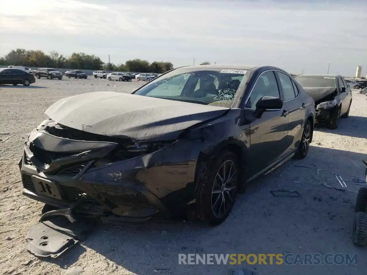 2 Photograph of a damaged car 4T1G31AK8NU570884 TOYOTA CAMRY 2022