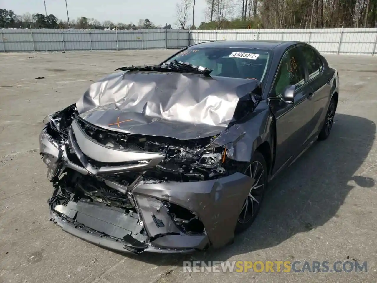 2 Photograph of a damaged car 4T1G31AK8NU583778 TOYOTA CAMRY 2022