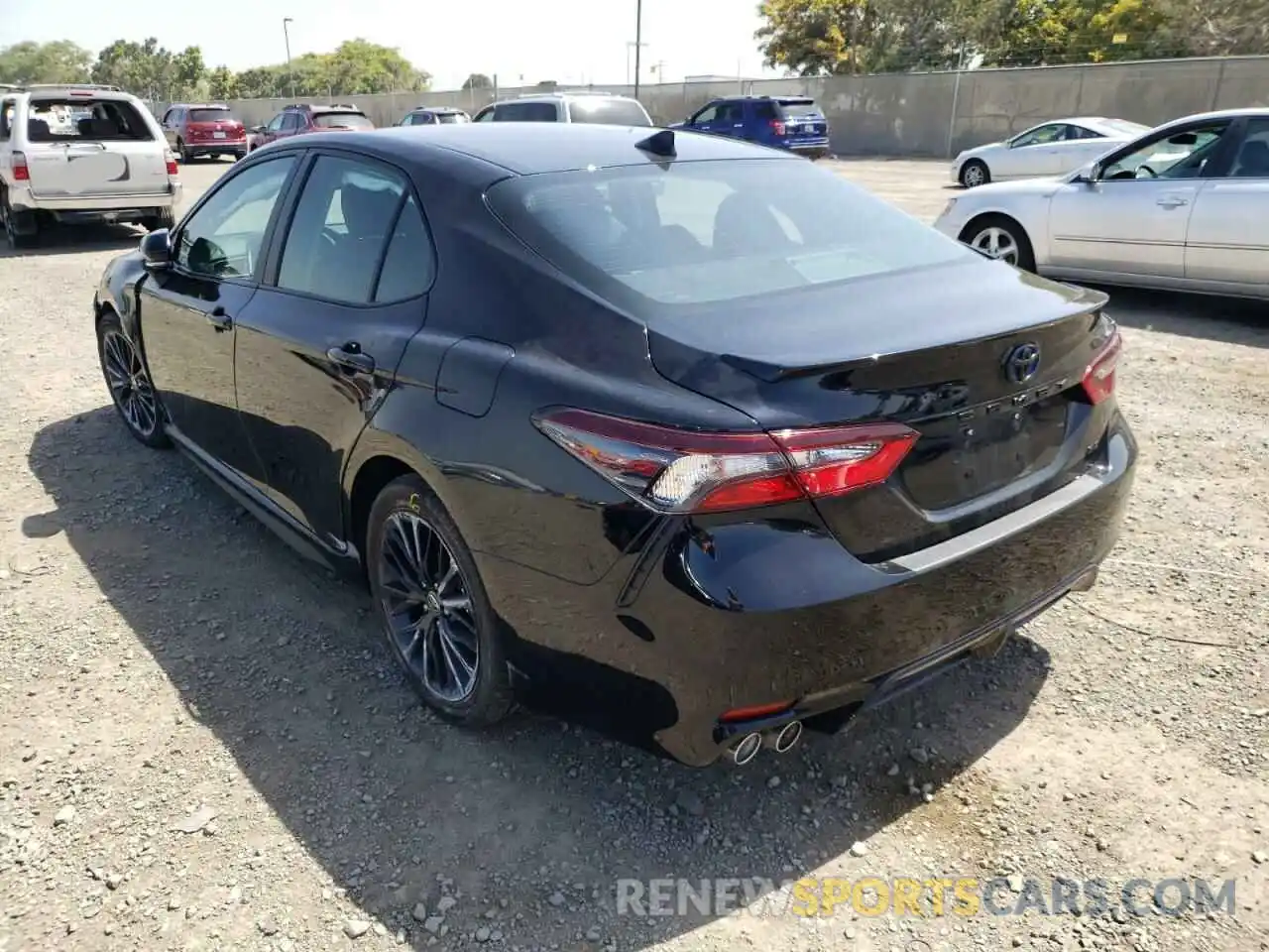 3 Photograph of a damaged car 4T1G31AK9NU037314 TOYOTA CAMRY 2022