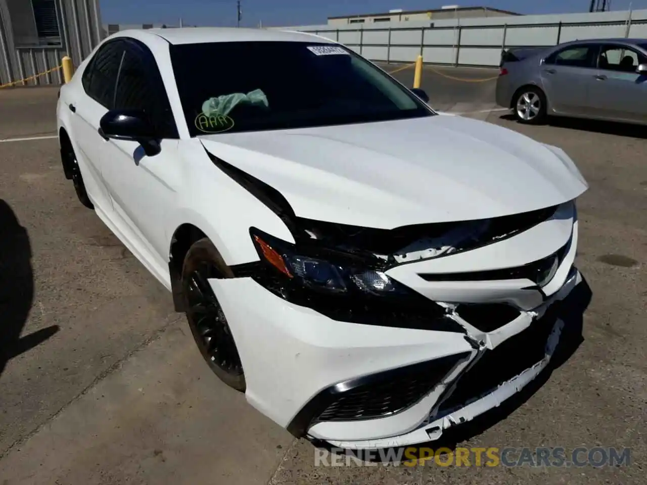 1 Photograph of a damaged car 4T1G31AKXNU033692 TOYOTA CAMRY 2022