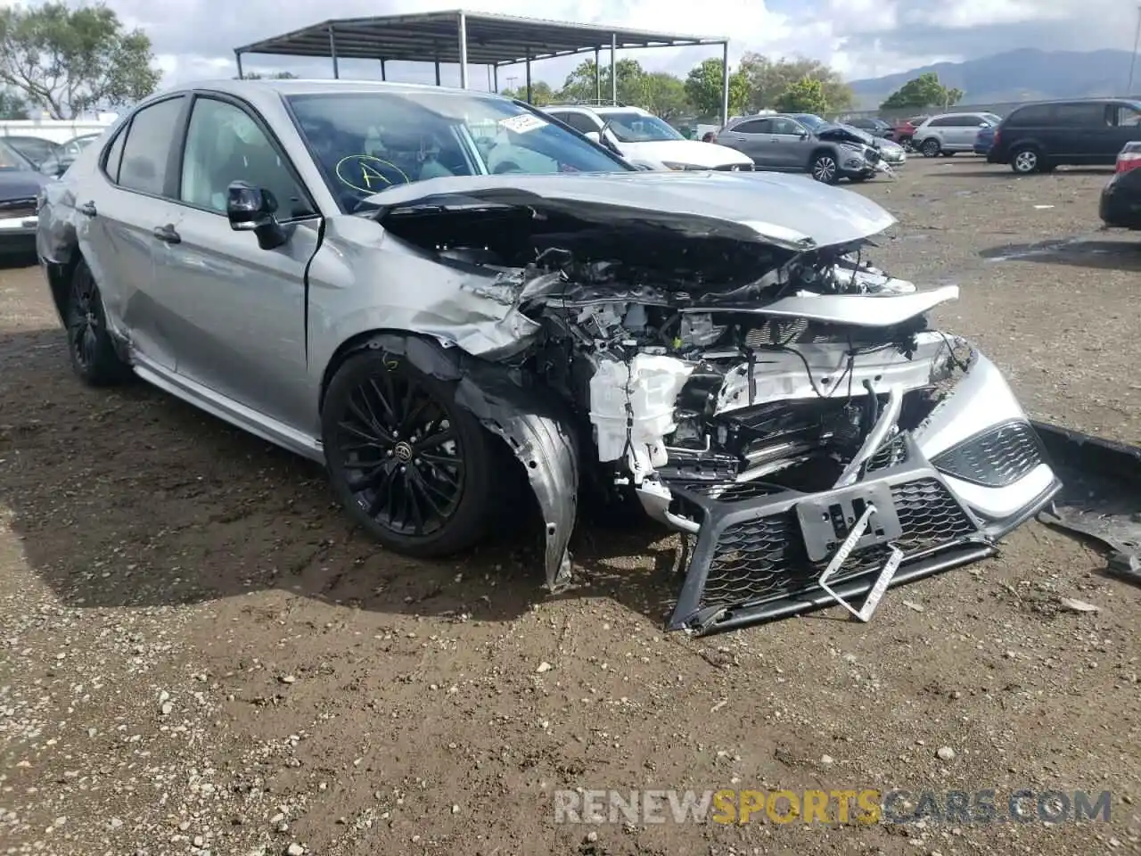 1 Photograph of a damaged car 4T1G31AKXNU034034 TOYOTA CAMRY 2022