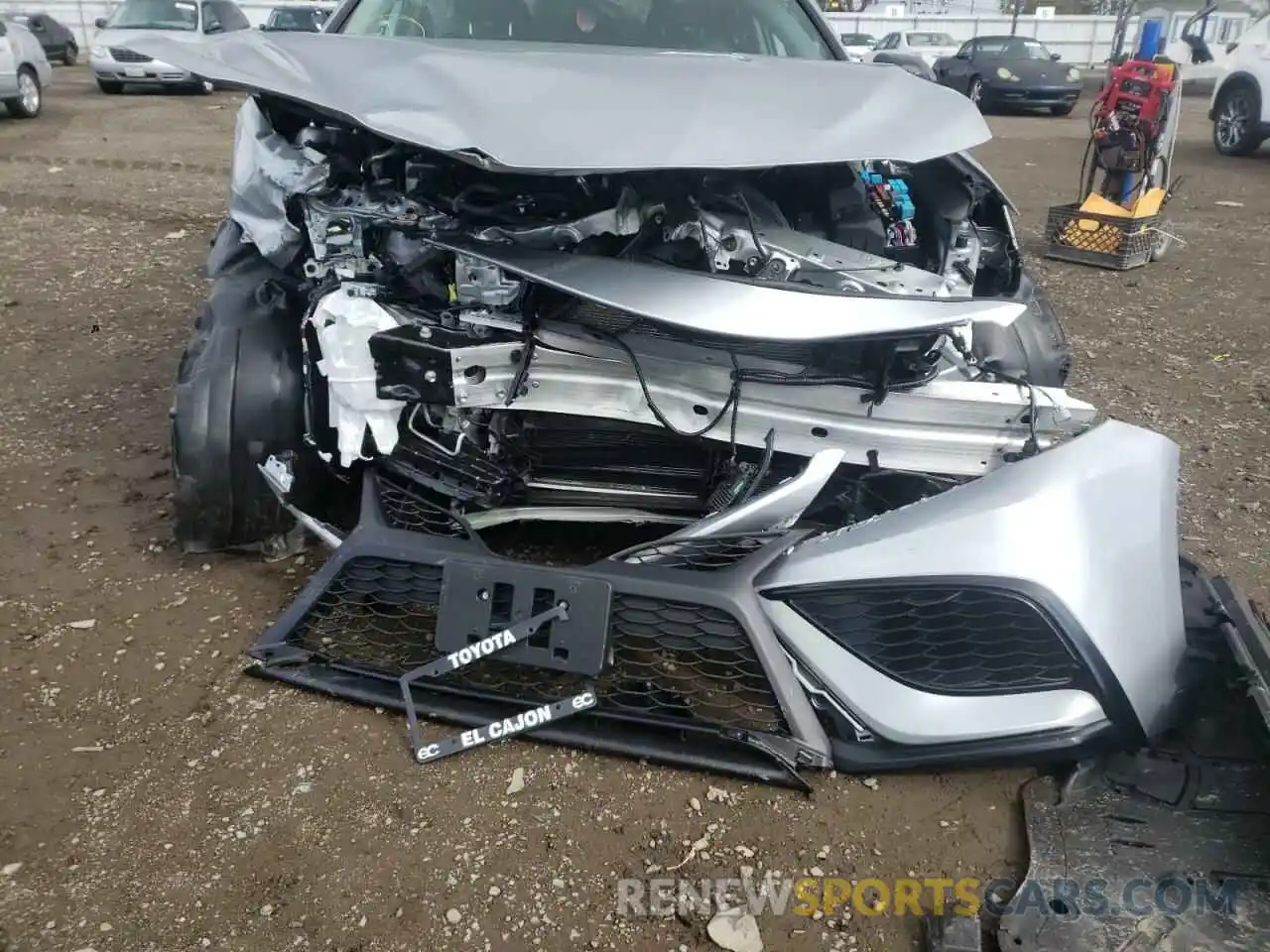 9 Photograph of a damaged car 4T1G31AKXNU034034 TOYOTA CAMRY 2022