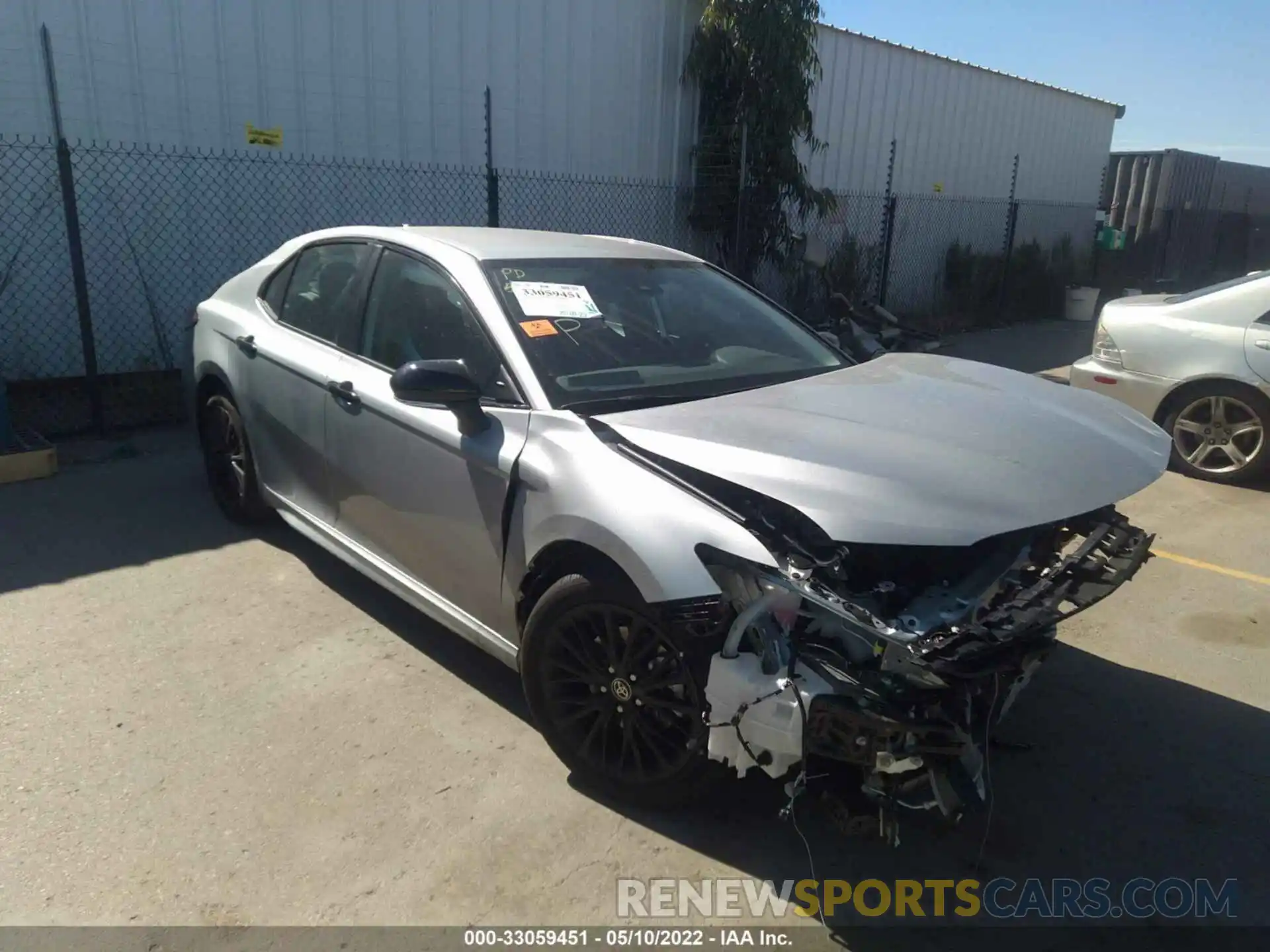 1 Photograph of a damaged car 4T1G31AKXNU034793 TOYOTA CAMRY 2022