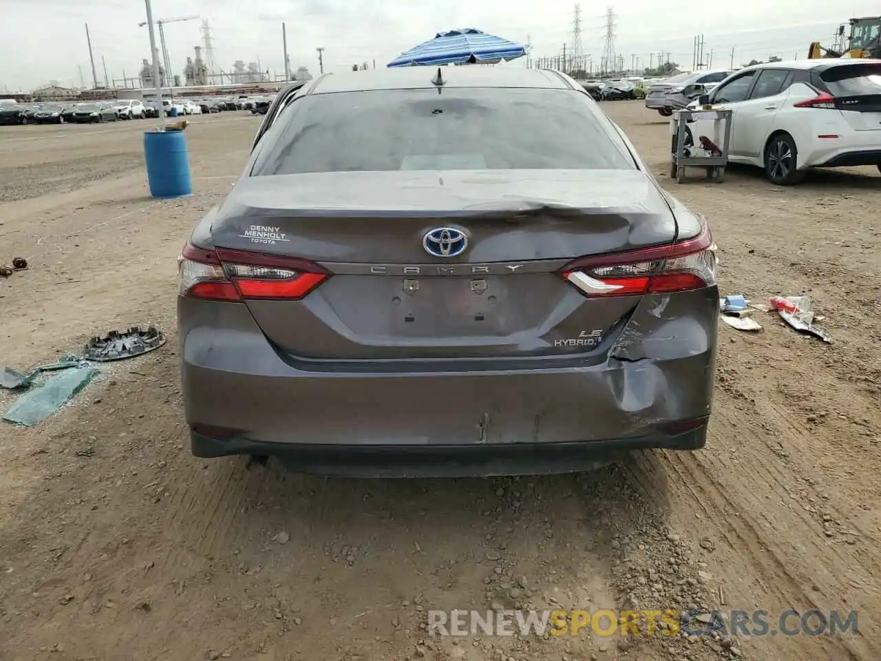 6 Photograph of a damaged car 4T1H31AK1NU572139 TOYOTA CAMRY 2022