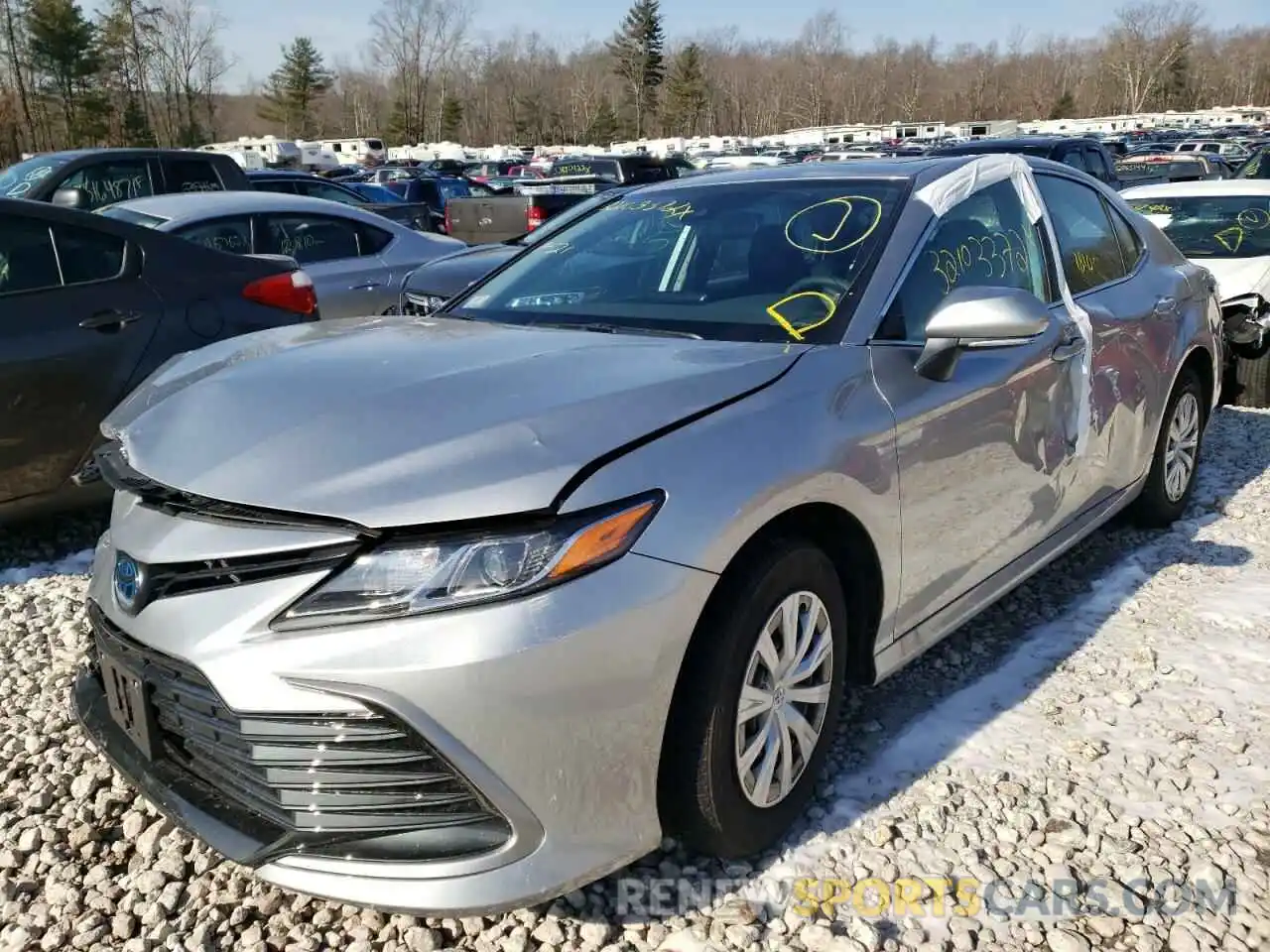 2 Photograph of a damaged car 4T1H31AK2NU578810 TOYOTA CAMRY 2022