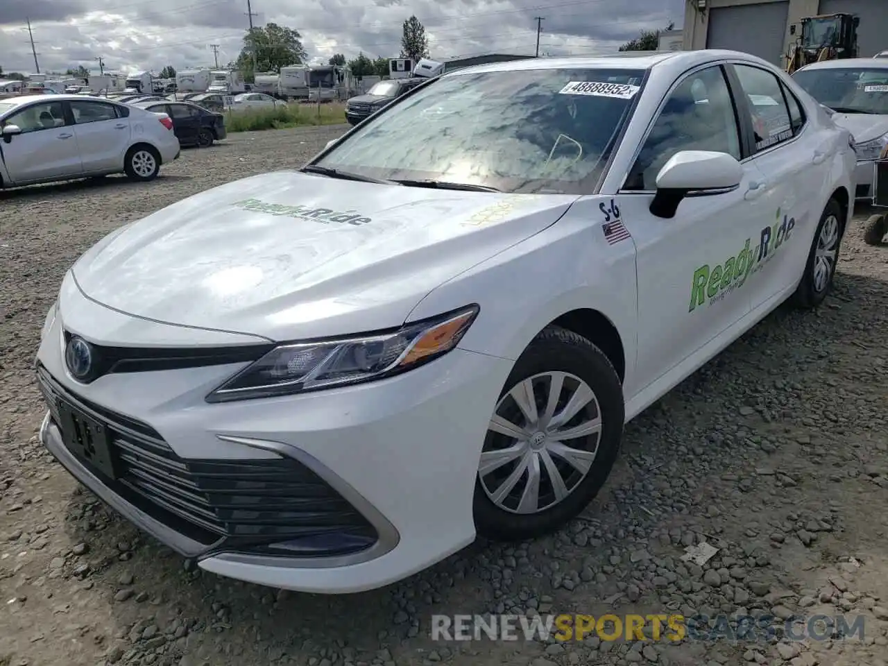 2 Photograph of a damaged car 4T1H31AK6NU575814 TOYOTA CAMRY 2022