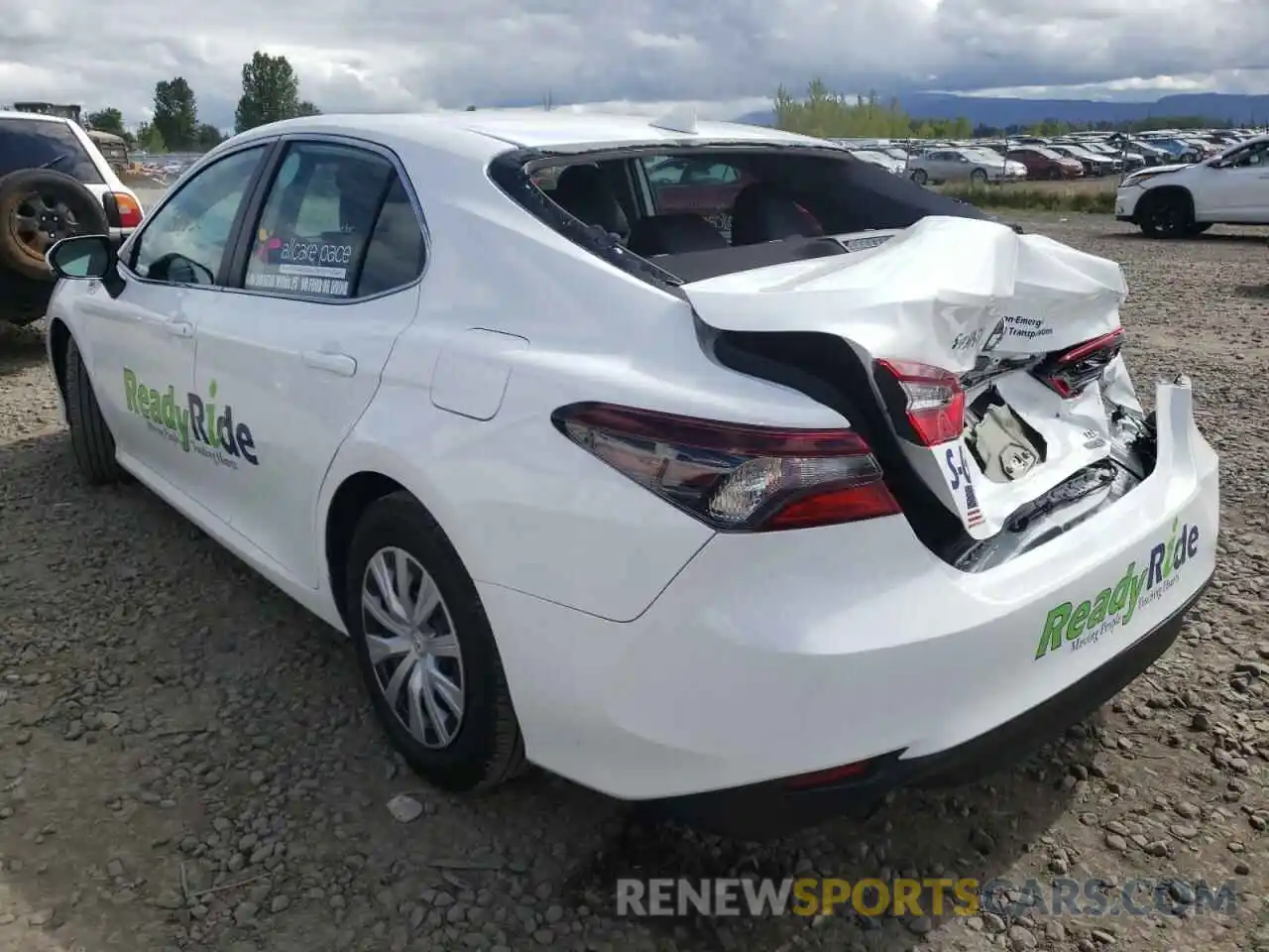 3 Photograph of a damaged car 4T1H31AK6NU575814 TOYOTA CAMRY 2022