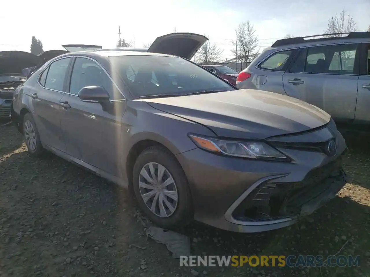 1 Photograph of a damaged car 4T1H31AKXNU578036 TOYOTA CAMRY 2022