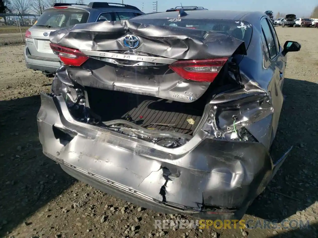 9 Photograph of a damaged car 4T1H31AKXNU578036 TOYOTA CAMRY 2022