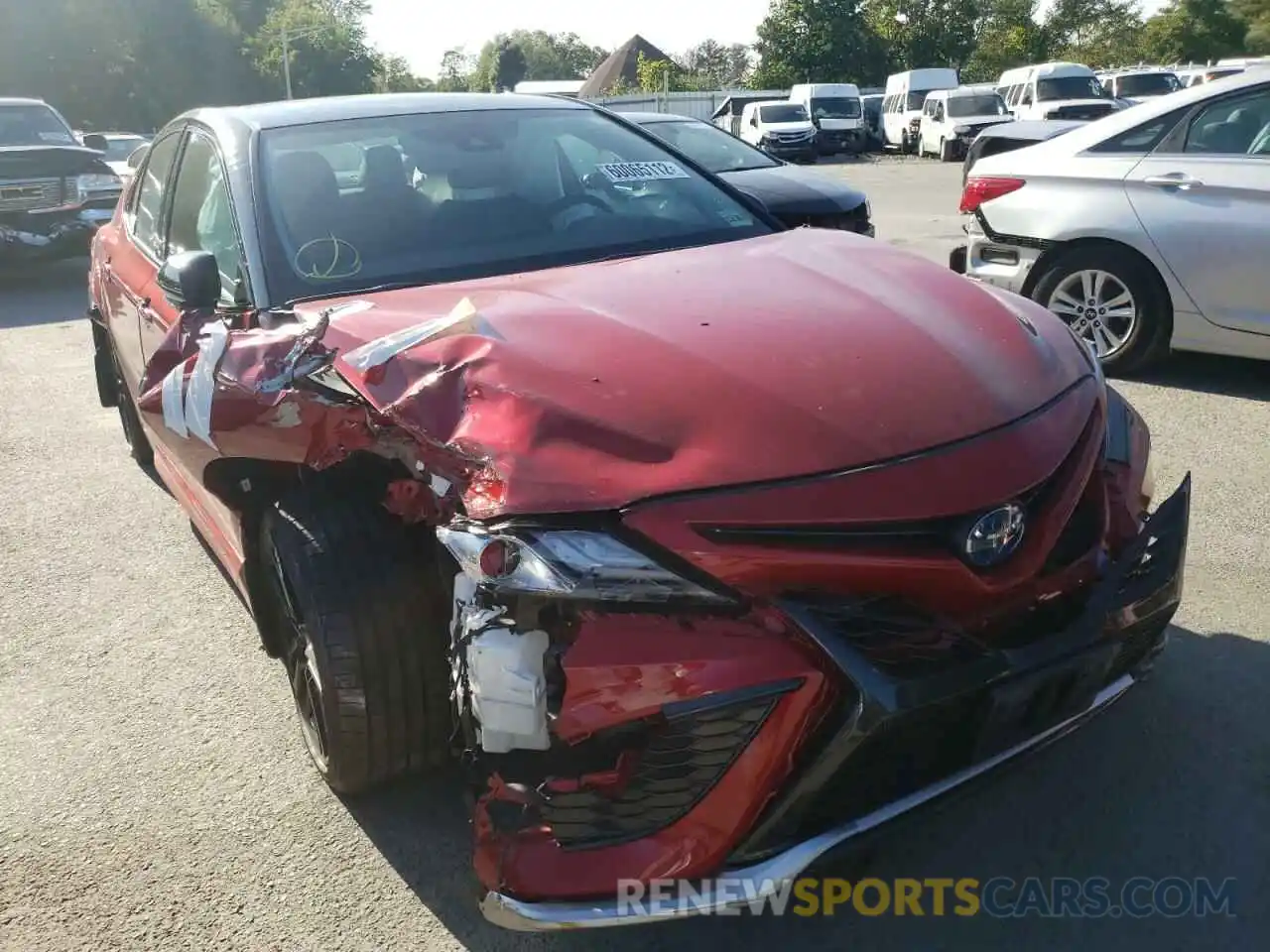 1 Photograph of a damaged car 4T1K31AK4NU034993 TOYOTA CAMRY 2022