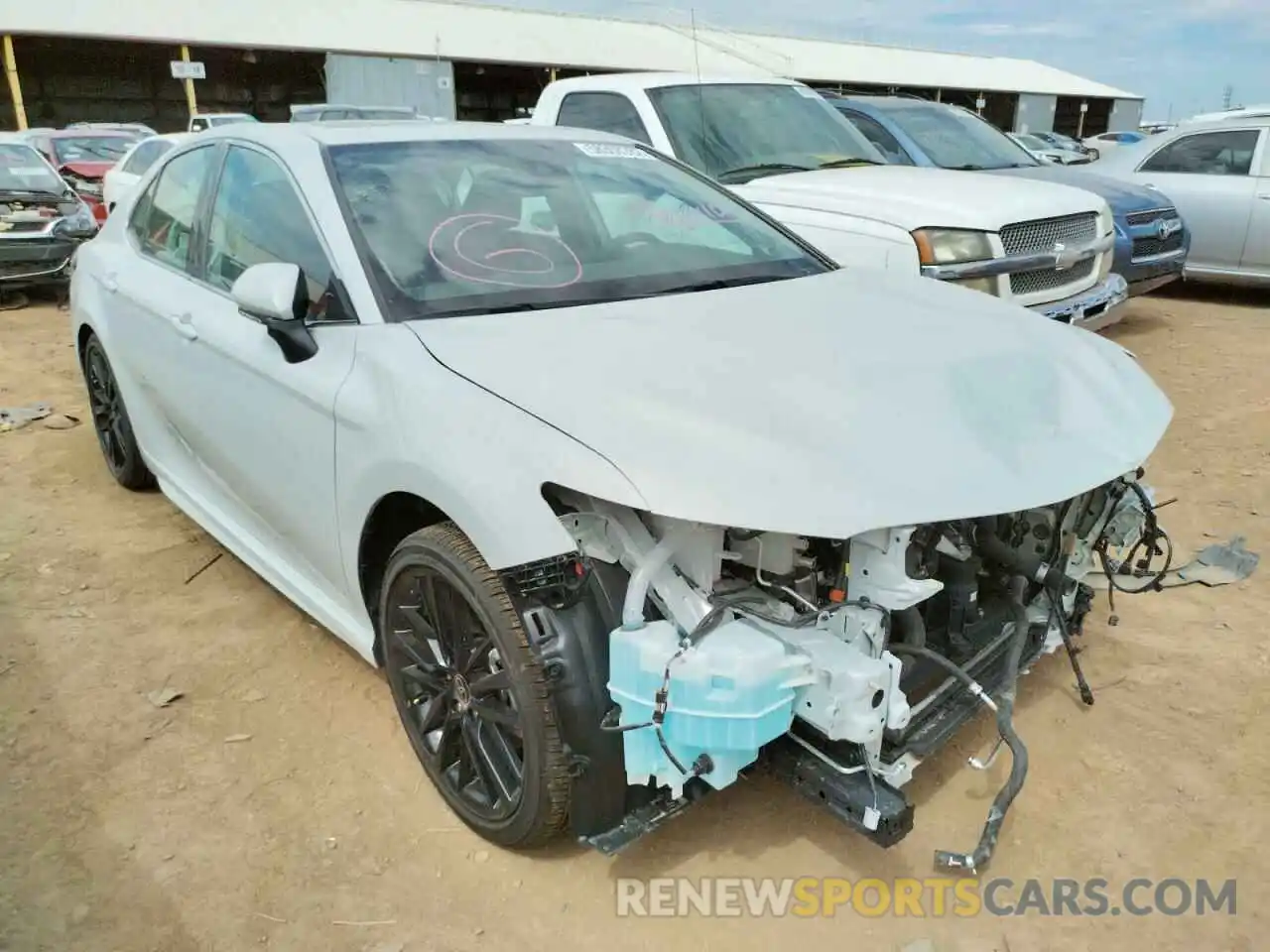 1 Photograph of a damaged car 4T1K31AK8NU034463 TOYOTA CAMRY 2022