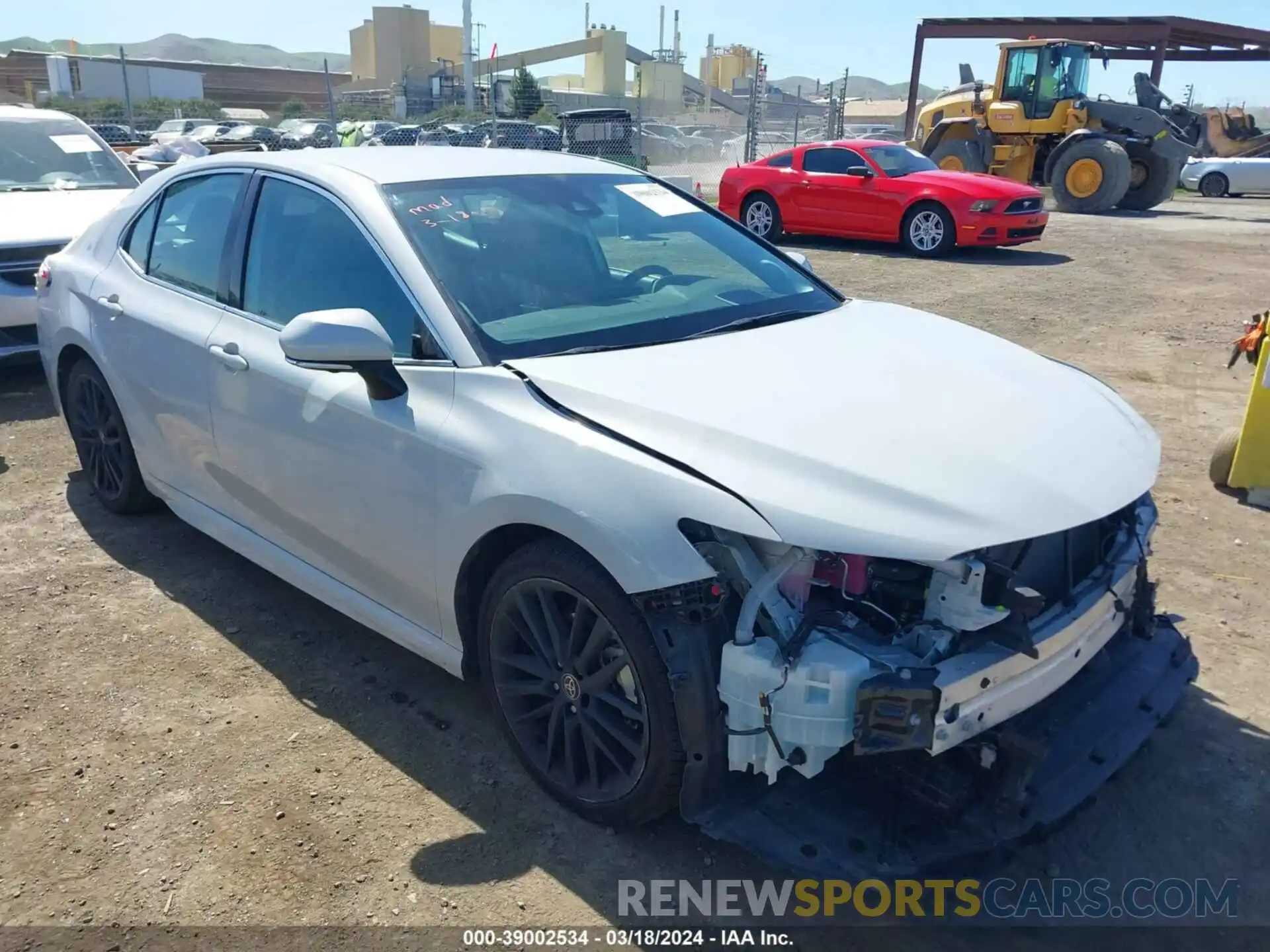 1 Photograph of a damaged car 4T1K31AK9NU042166 TOYOTA CAMRY 2022