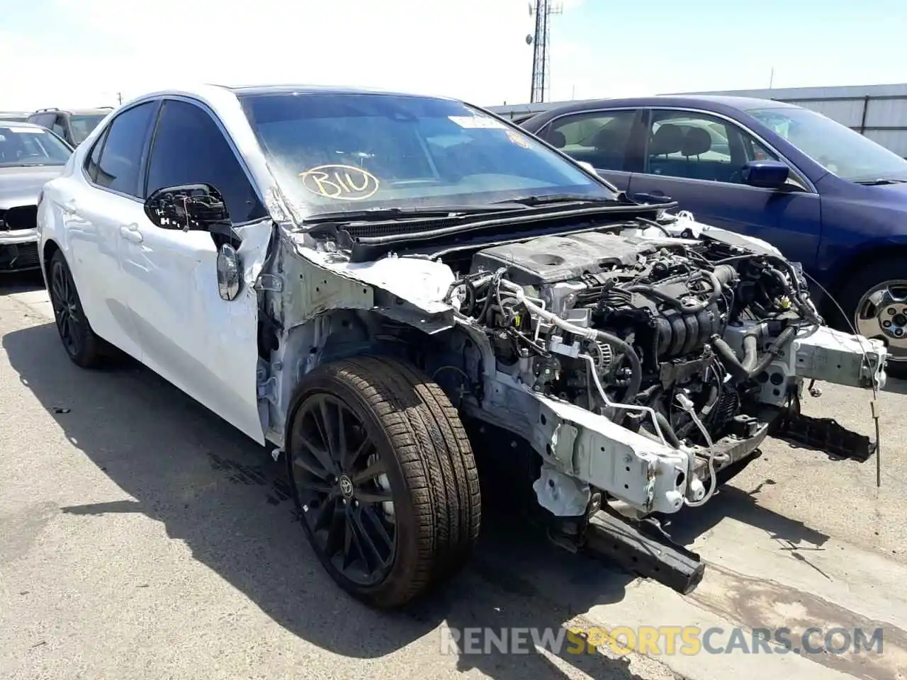 1 Photograph of a damaged car 4T1K61AK0NU003408 TOYOTA CAMRY 2022