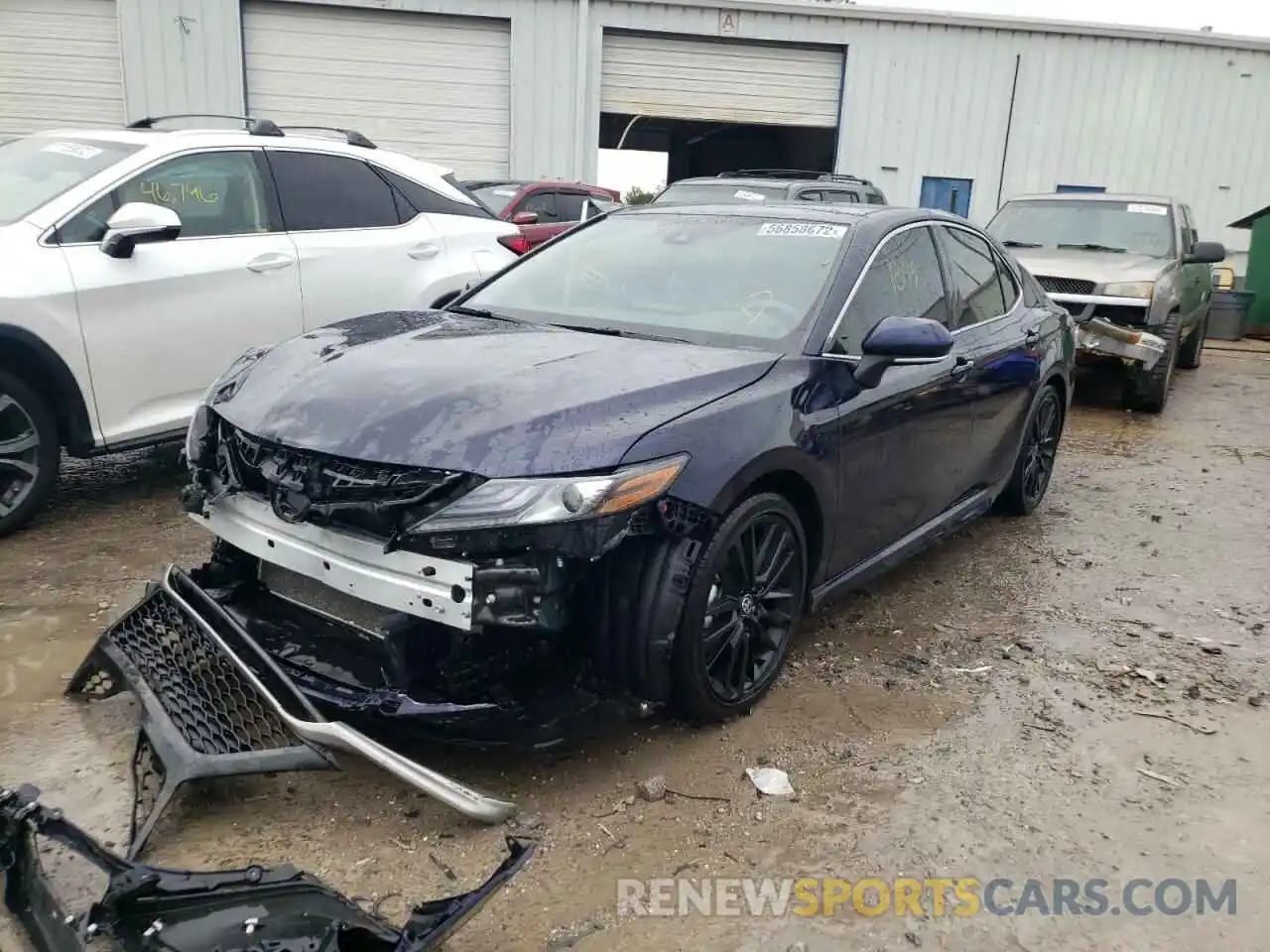 2 Photograph of a damaged car 4T1K61AK0NU006468 TOYOTA CAMRY 2022