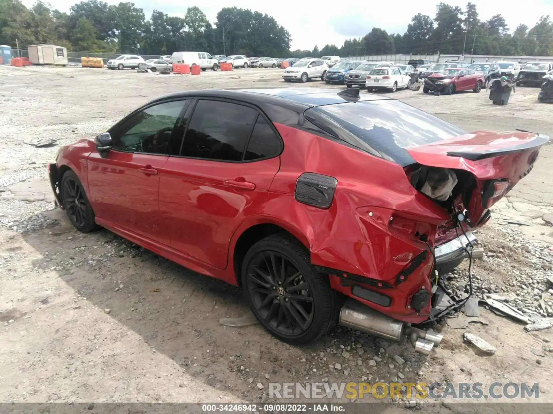 3 Photograph of a damaged car 4T1K61AK1NU012845 TOYOTA CAMRY 2022