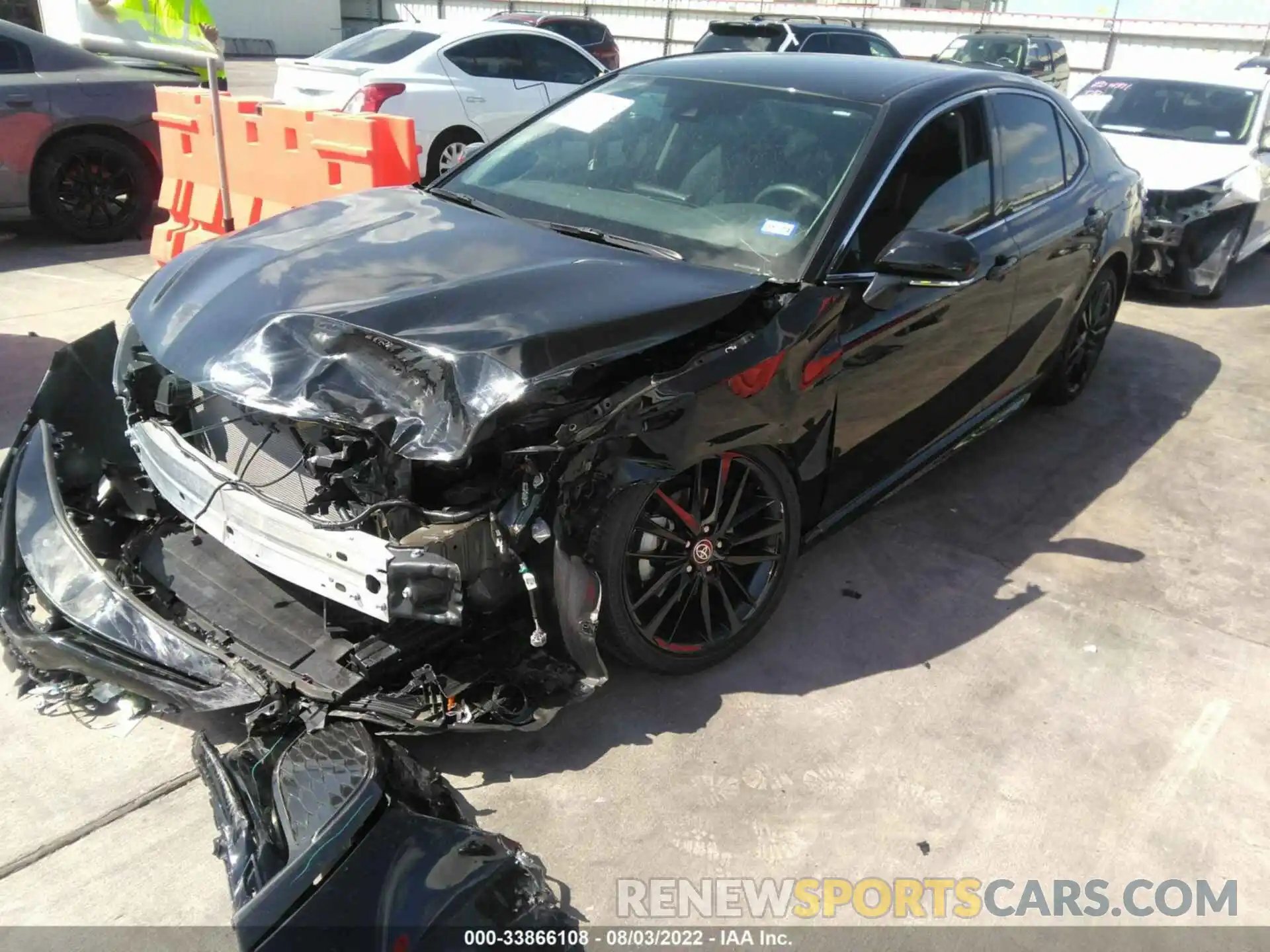 2 Photograph of a damaged car 4T1K61AK1NU022114 TOYOTA CAMRY 2022