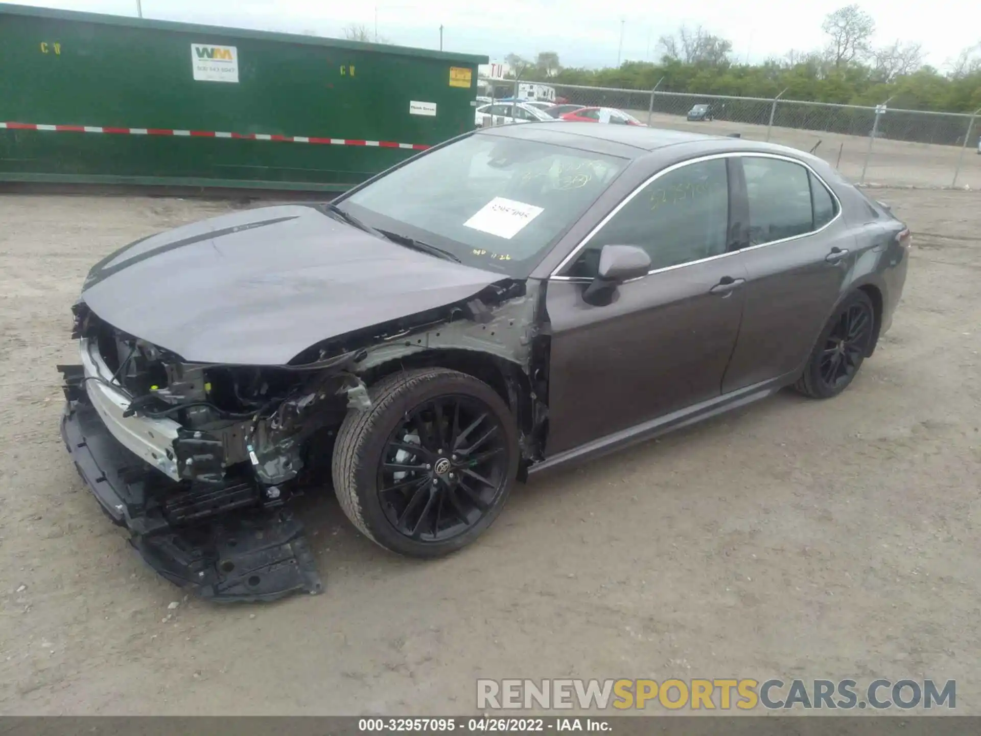 2 Photograph of a damaged car 4T1K61AK1NU027037 TOYOTA CAMRY 2022