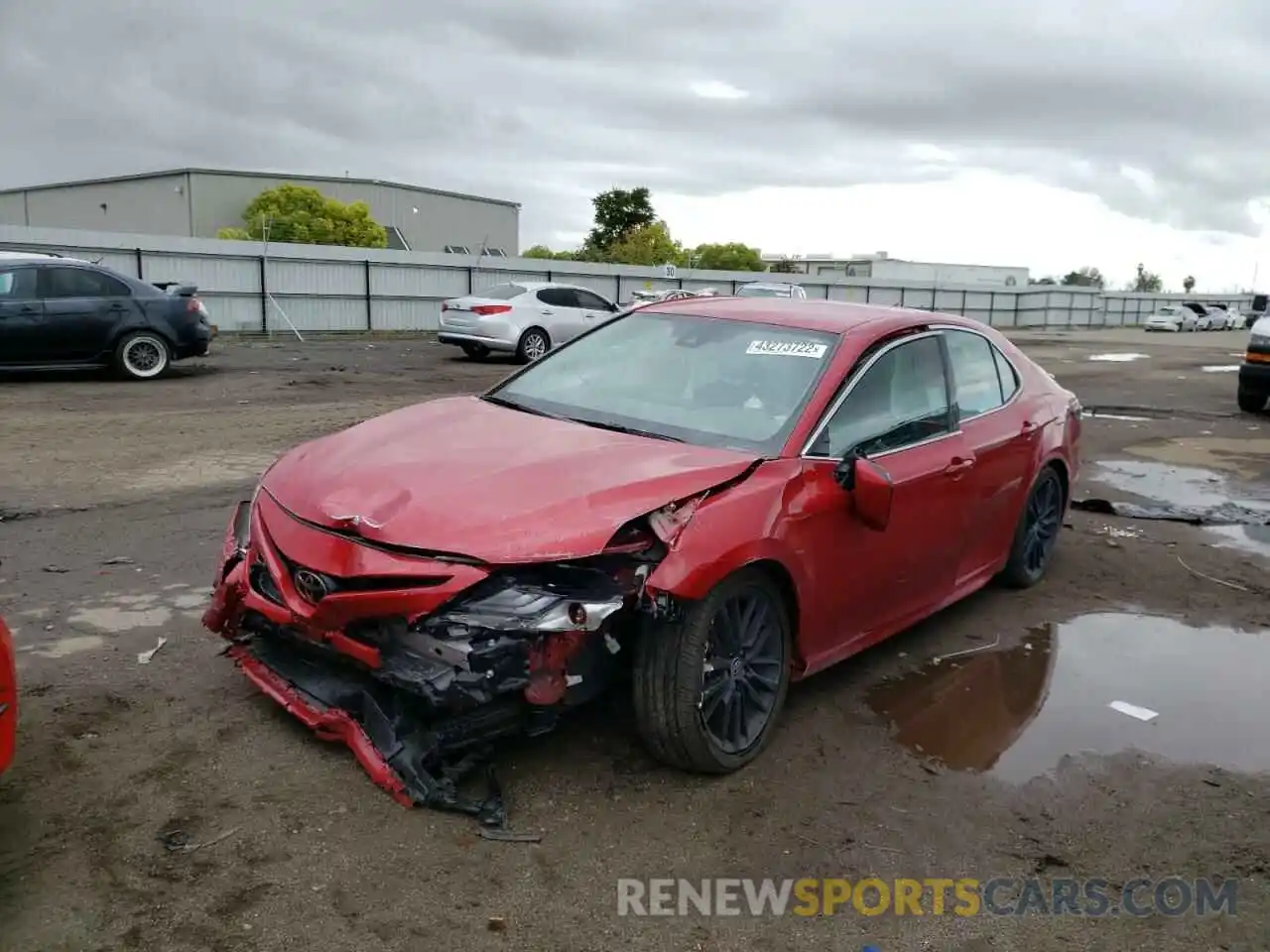 2 Photograph of a damaged car 4T1K61AK2NU004219 TOYOTA CAMRY 2022