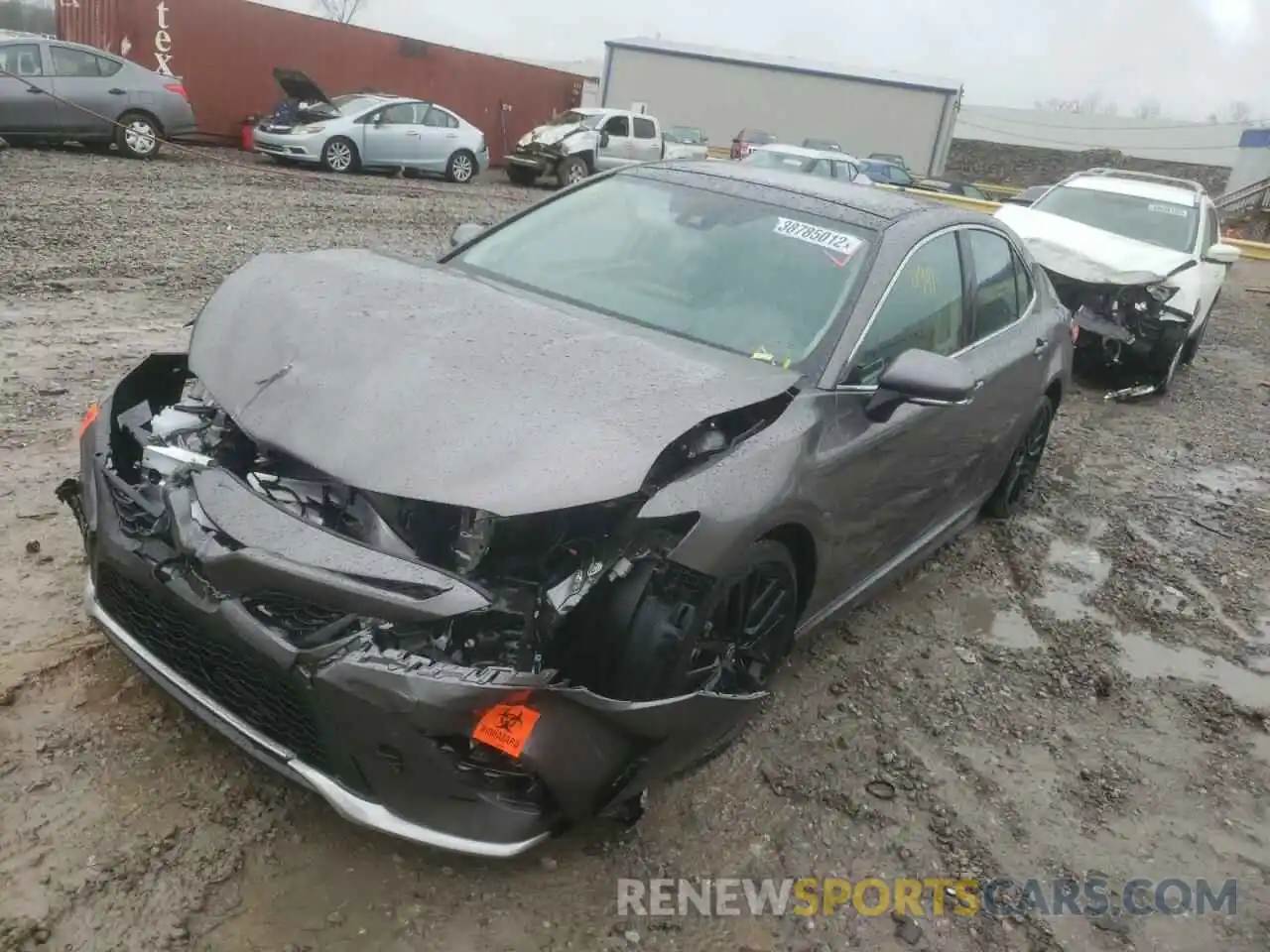 2 Photograph of a damaged car 4T1K61AK2NU013454 TOYOTA CAMRY 2022