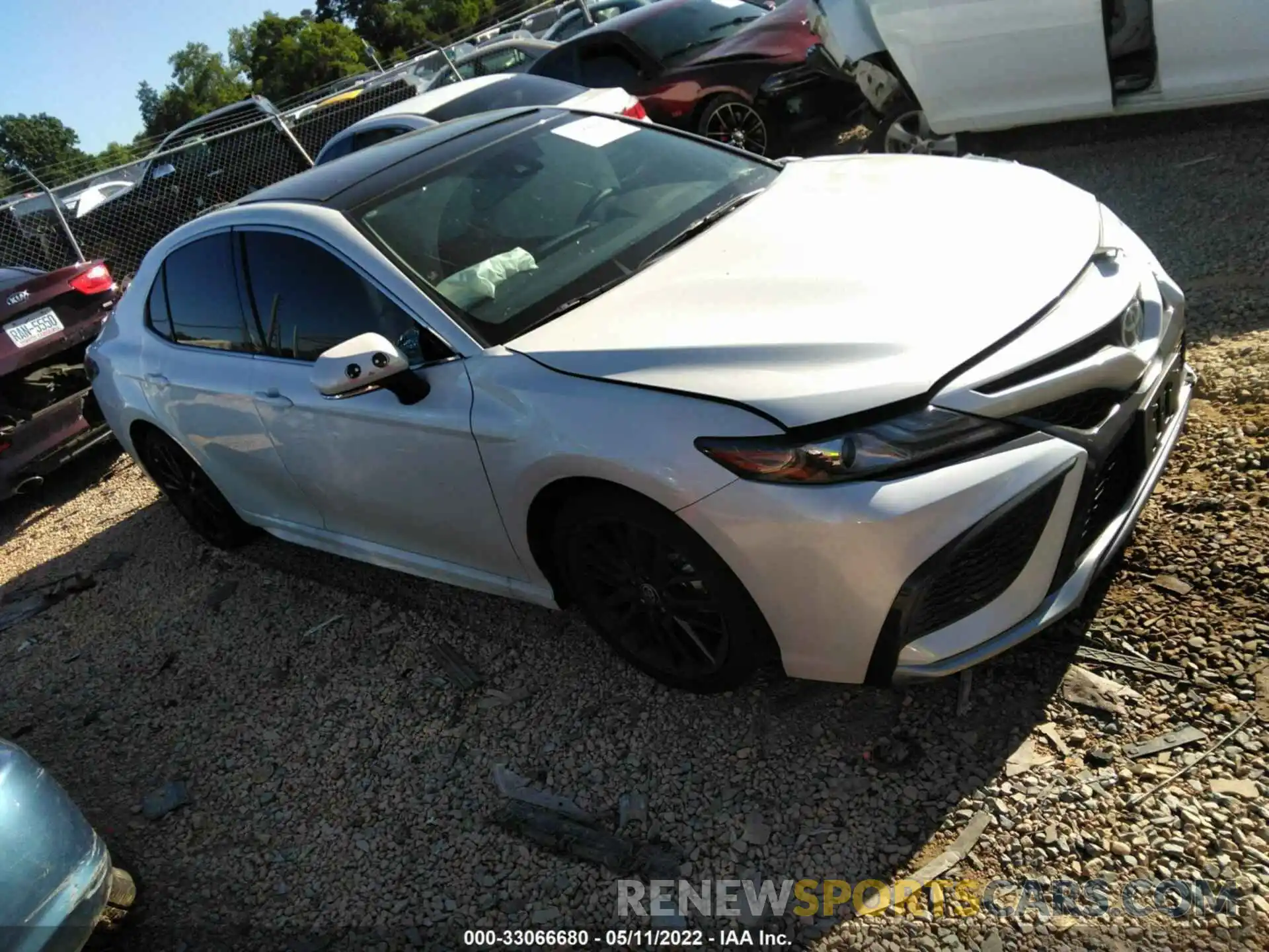 1 Photograph of a damaged car 4T1K61AK2NU022686 TOYOTA CAMRY 2022