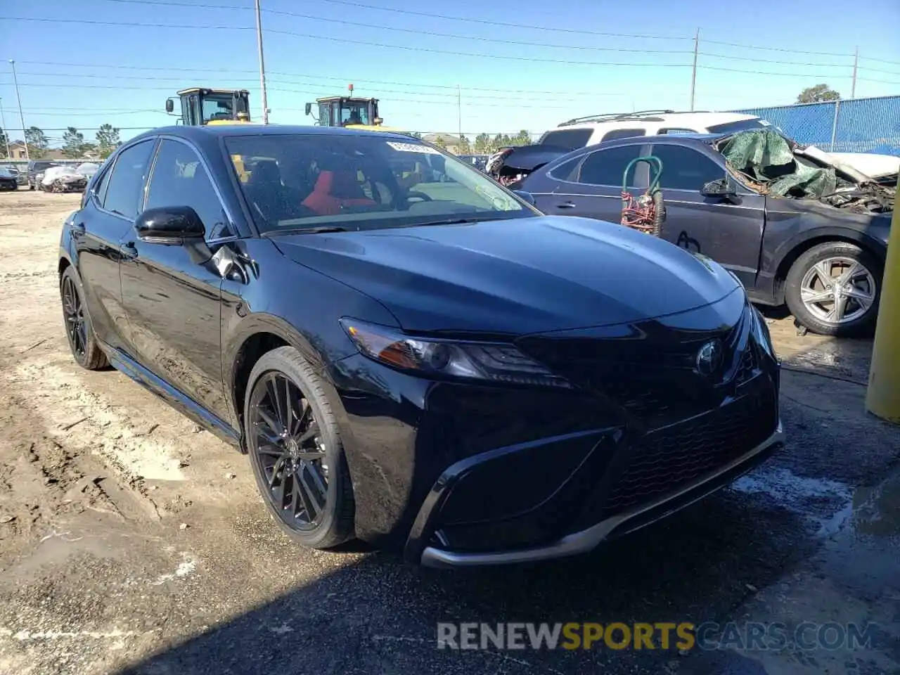 1 Photograph of a damaged car 4T1K61AK3NU015455 TOYOTA CAMRY 2022