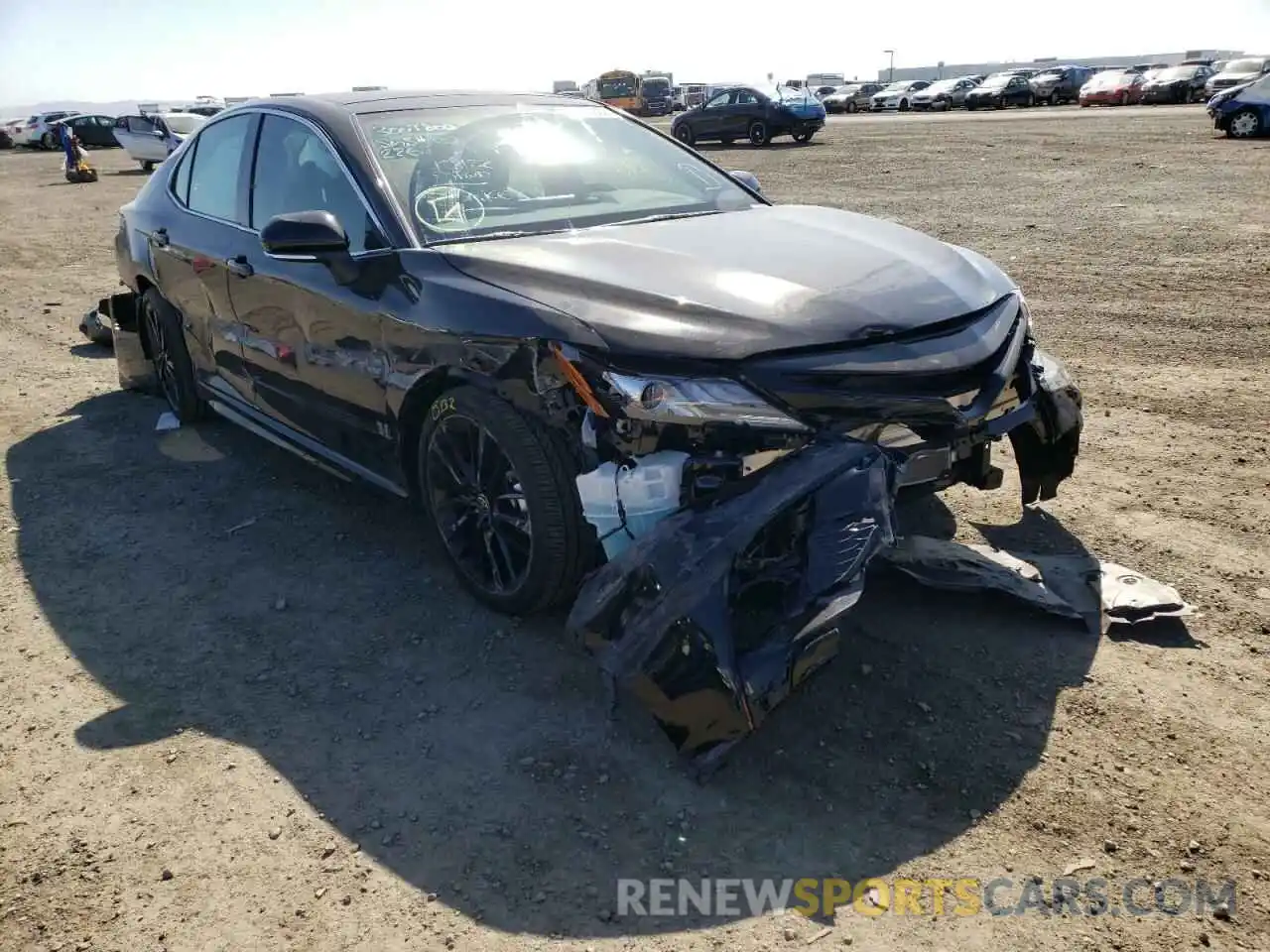 1 Photograph of a damaged car 4T1K61AK3NU015729 TOYOTA CAMRY 2022