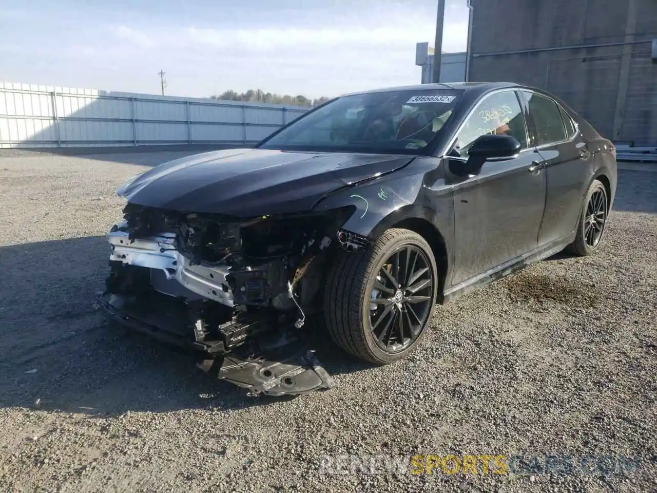 2 Photograph of a damaged car 4T1K61AK3NU018727 TOYOTA CAMRY 2022