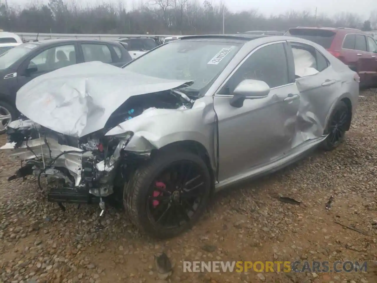 2 Photograph of a damaged car 4T1K61AK3NU619667 TOYOTA CAMRY 2022