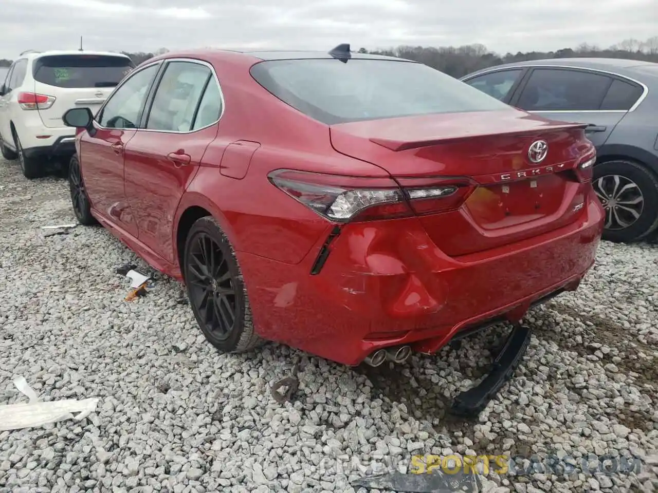 3 Photograph of a damaged car 4T1K61AK4NU001886 TOYOTA CAMRY 2022