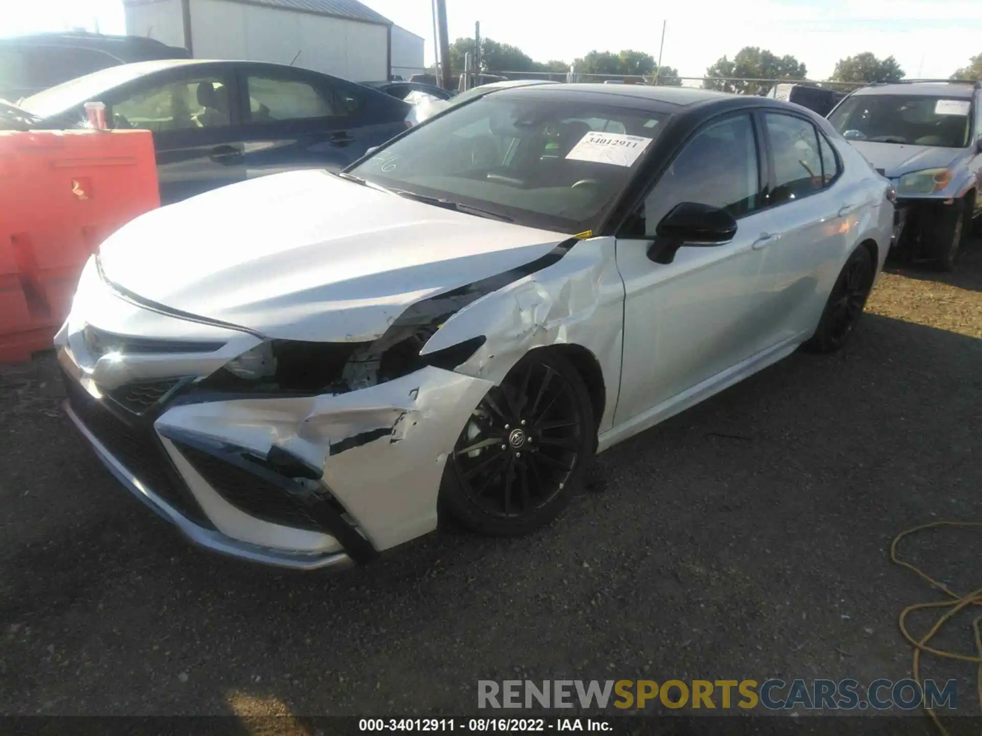 2 Photograph of a damaged car 4T1K61AK4NU004190 TOYOTA CAMRY 2022