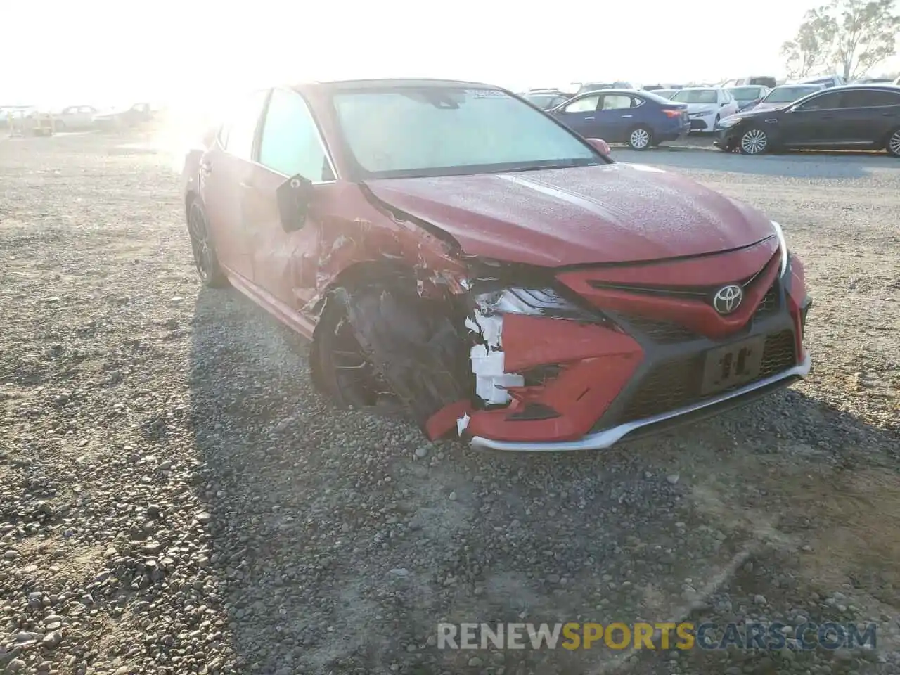 1 Photograph of a damaged car 4T1K61AK4NU004660 TOYOTA CAMRY 2022