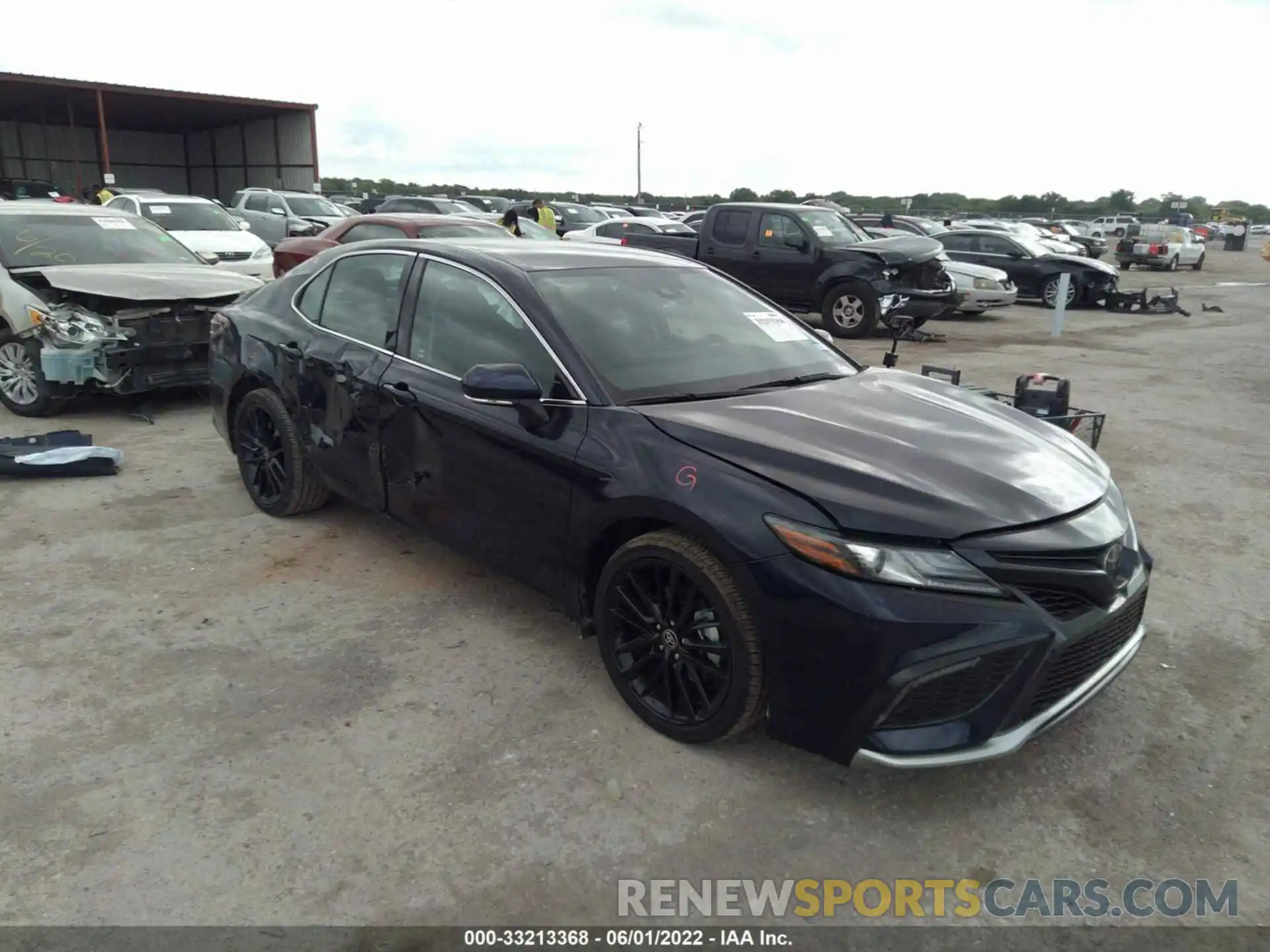 1 Photograph of a damaged car 4T1K61AK6NU008449 TOYOTA CAMRY 2022