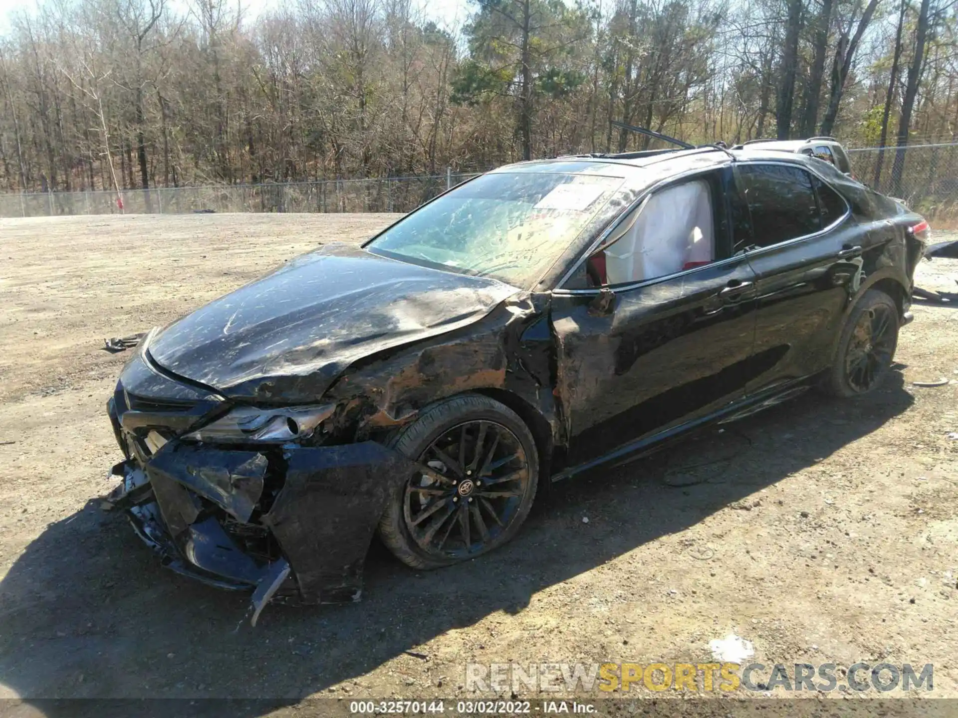 2 Photograph of a damaged car 4T1K61AK6NU023193 TOYOTA CAMRY 2022