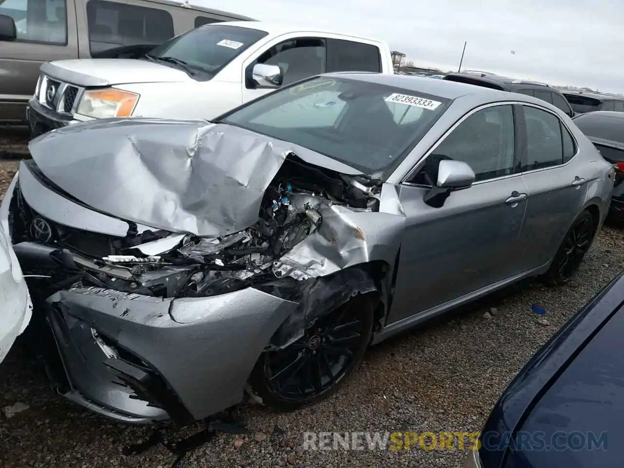 1 Photograph of a damaged car 4T1K61AK6NU060129 TOYOTA CAMRY 2022