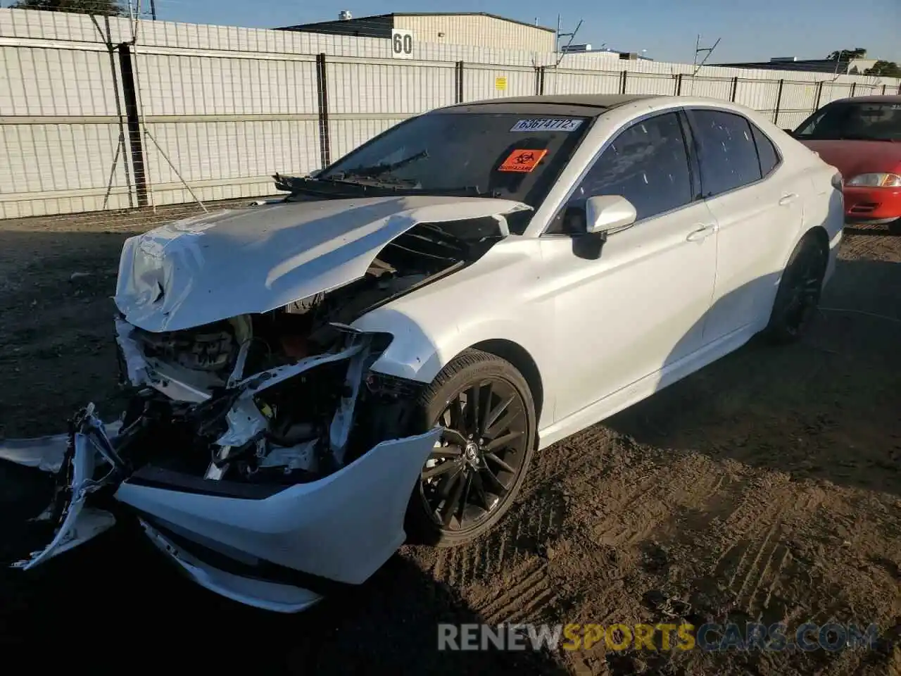 2 Photograph of a damaged car 4T1K61AK6NU618075 TOYOTA CAMRY 2022