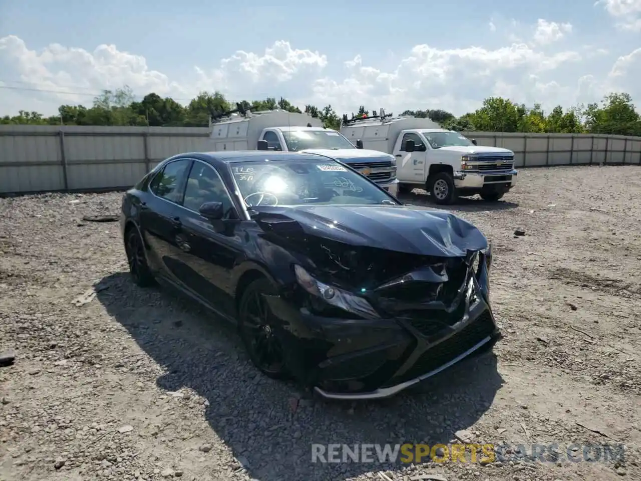 1 Photograph of a damaged car 4T1K61AK6NU699384 TOYOTA CAMRY 2022