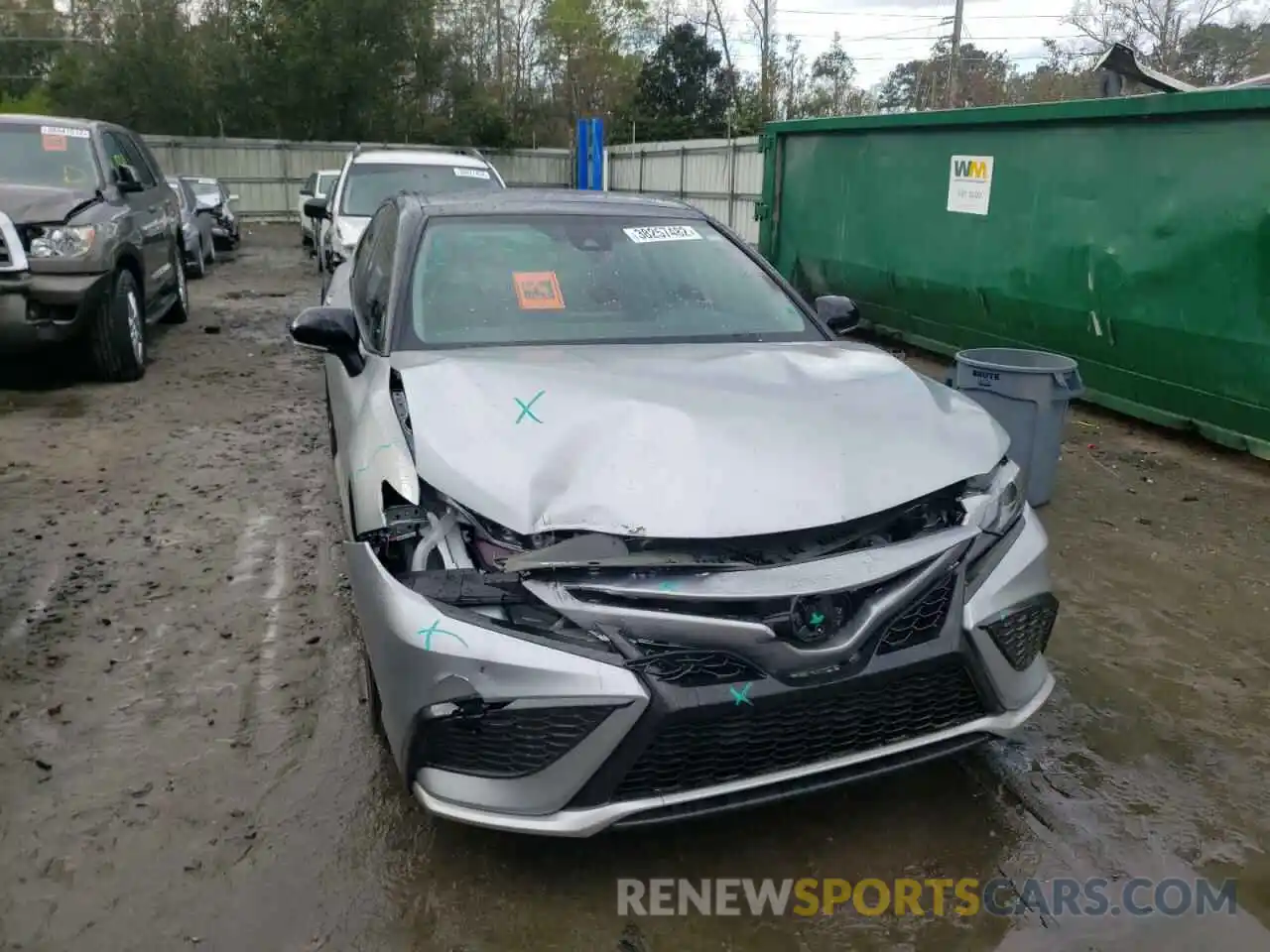 9 Photograph of a damaged car 4T1K61AK7NU017242 TOYOTA CAMRY 2022